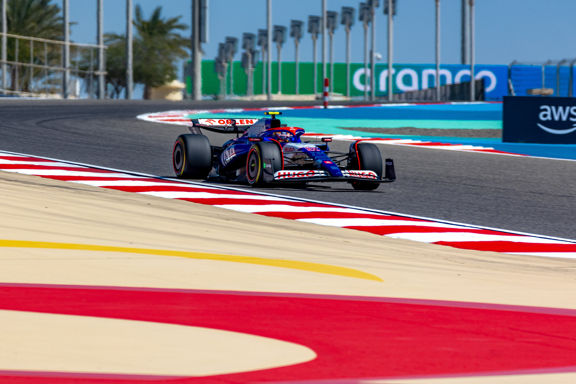 Yuki Tsunoda #22, Visa Cash App RB Formula One Team; Formel 1 Pre-Season Tests Bahrain. Mittwoch, 21.02.2024
