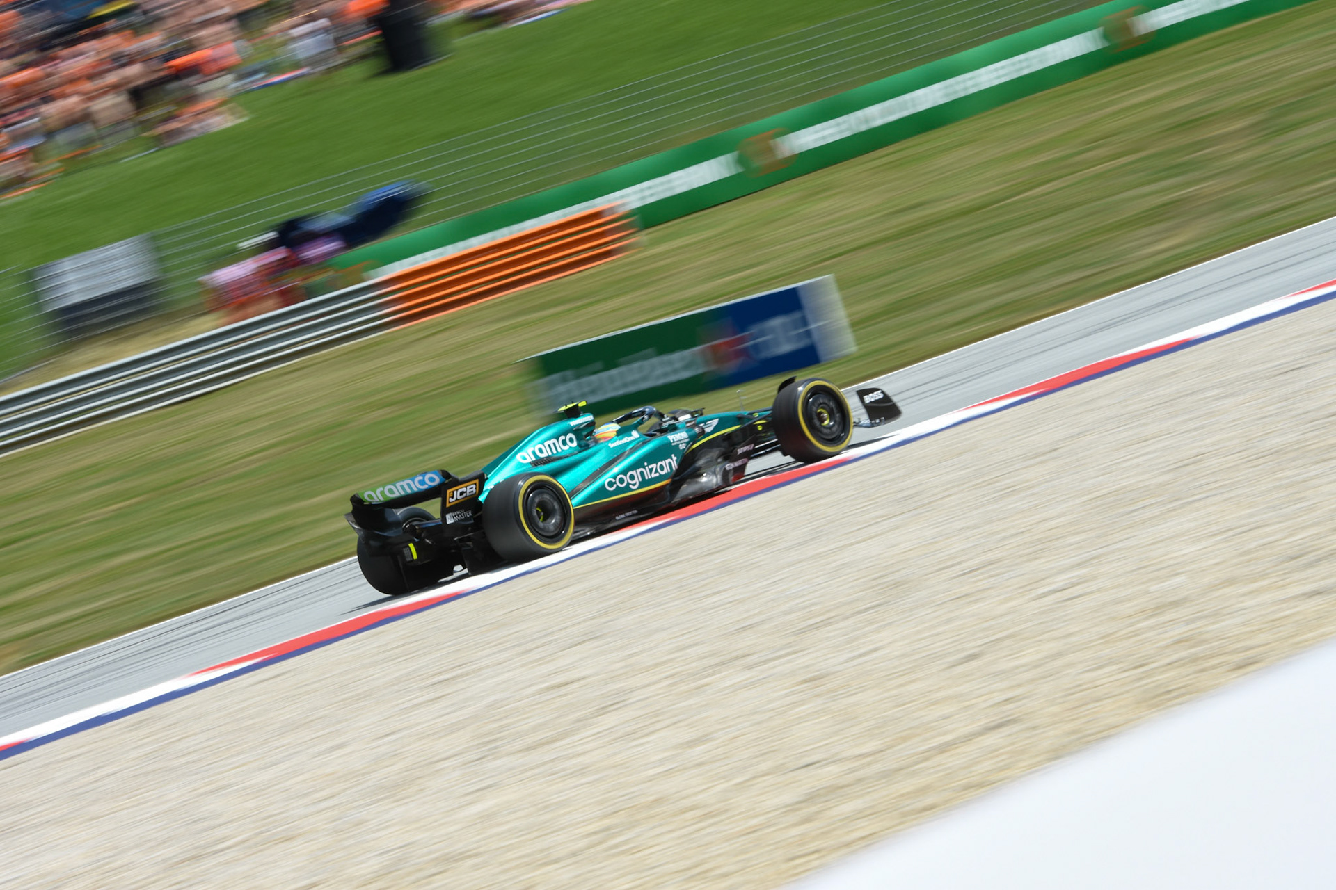 Fernando Alonso (ESP) Aston Martin Formula One Team; Formel 1 GP Austria / Österreich. Freitag, 30.06.2023