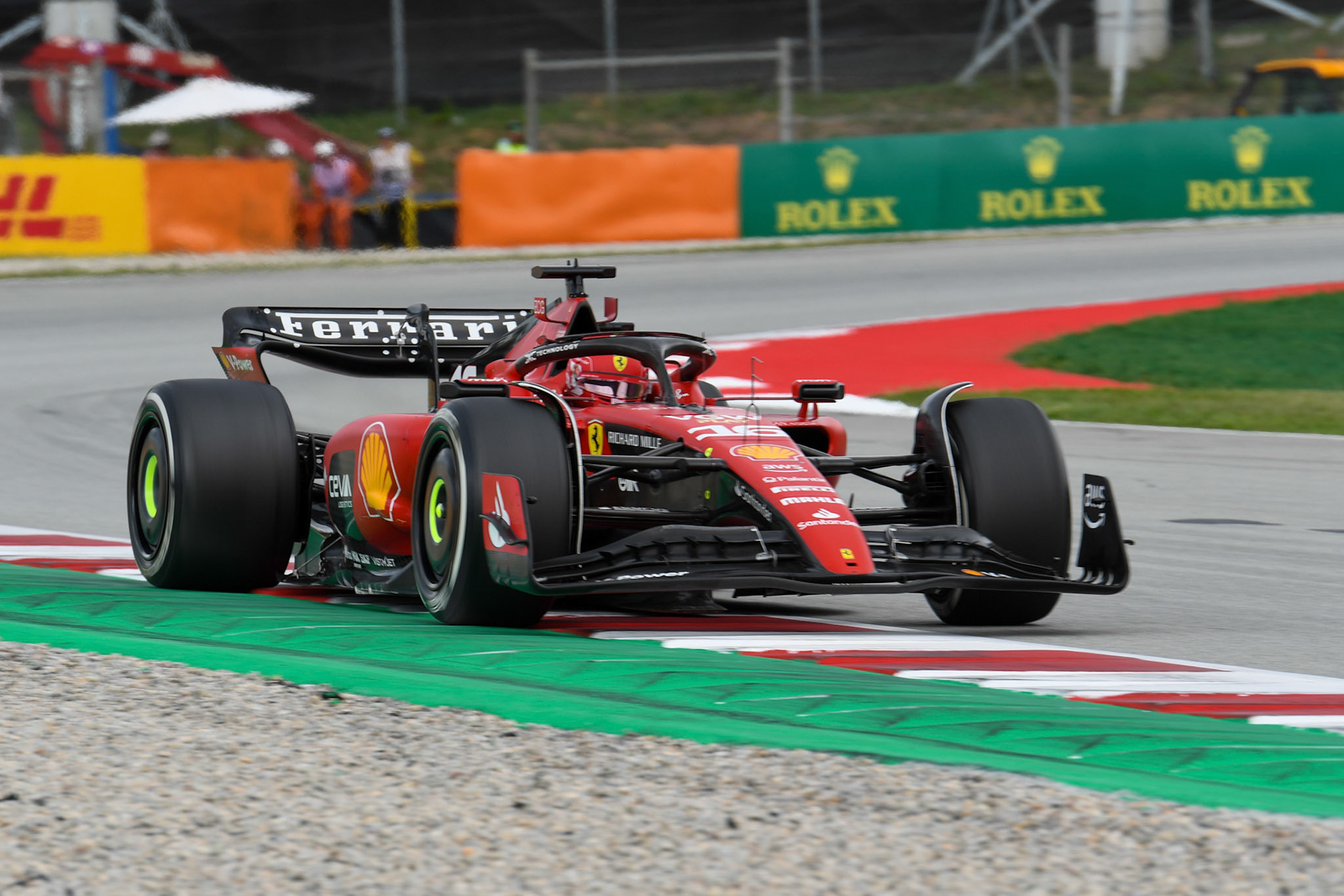 Charles Leclerc (MCO) Scuderia Ferrari;Formel 1 GP Barcelona. Sonntag 04.06.2023