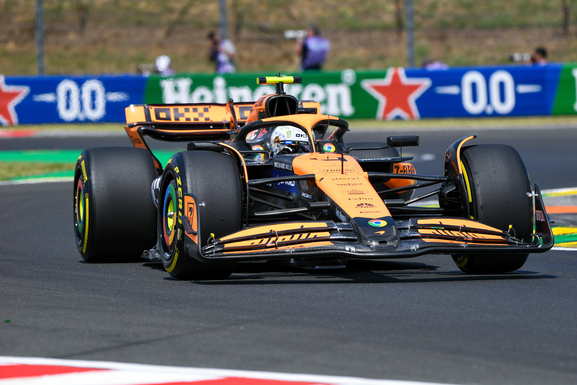 Lando Norris #4, McLaren Formula 1 Team;Formel 1 Budapest / Ungarn, 20.07.2024
