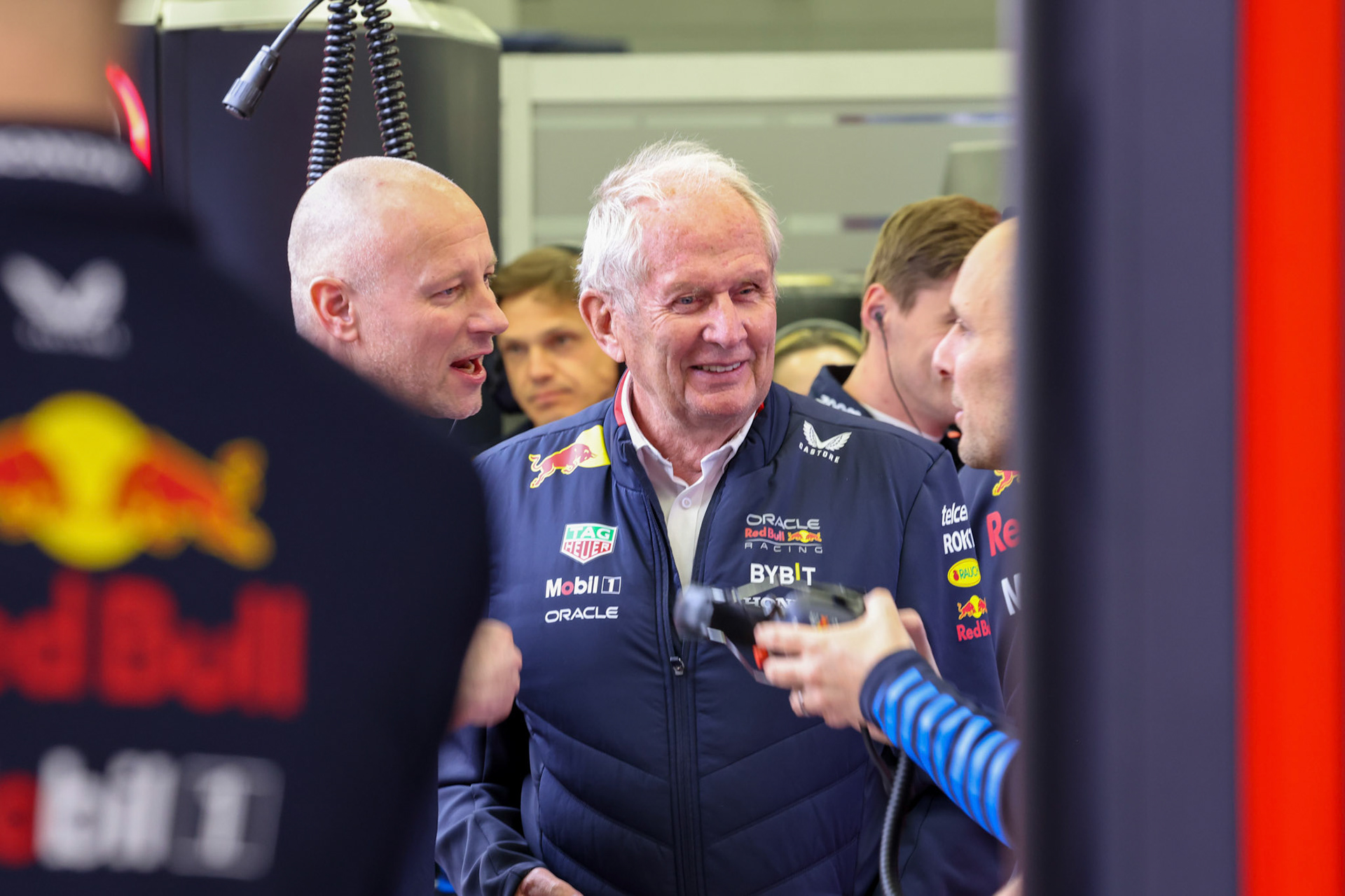 Dr Helmut Marko, Red Bull Motorsportkonsulent, Oracle Red Bull Racing; Formel 1 GP Bahrain. Freitag 01.03.2024