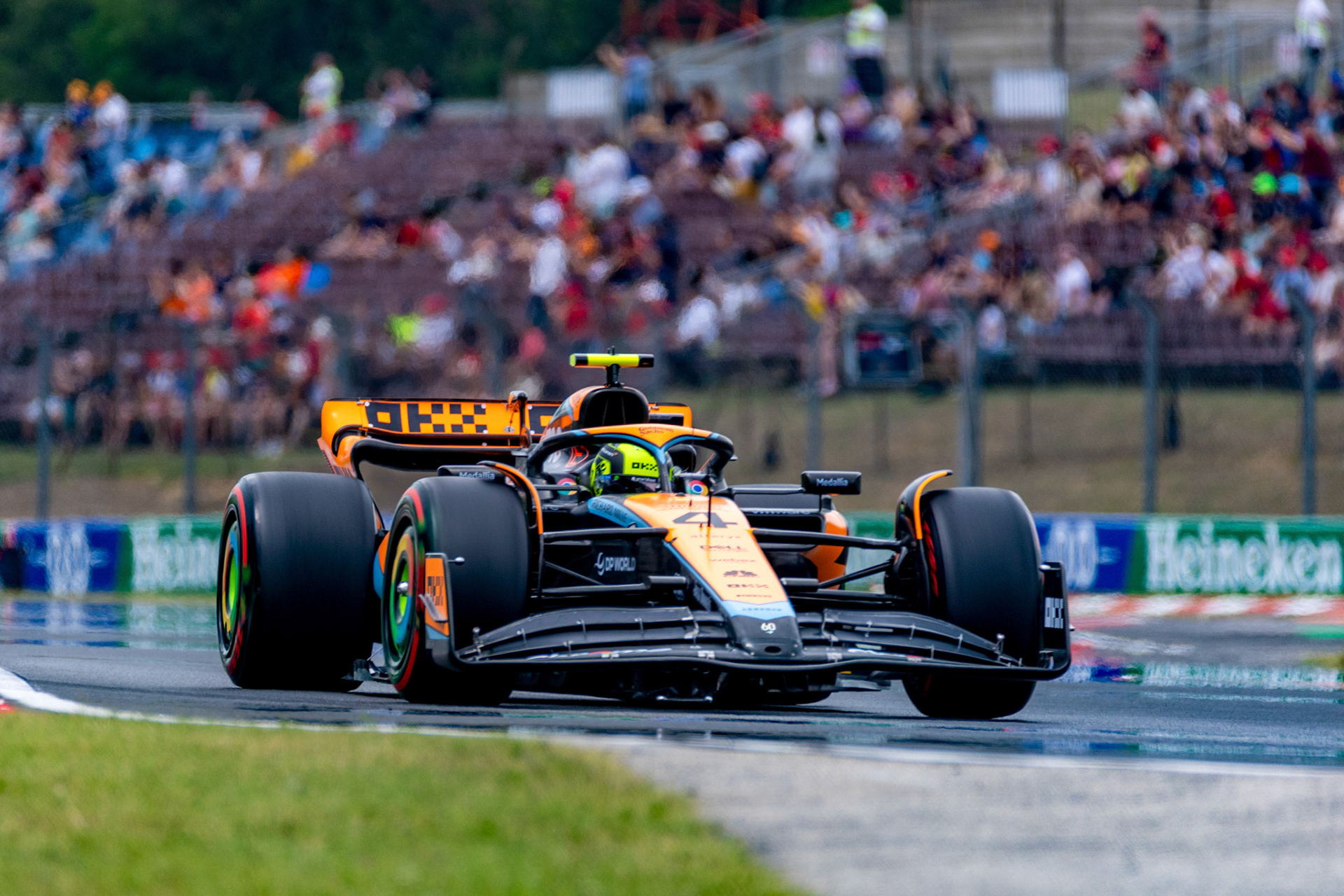 Lando Norris (GBR) McLaren F1 Team; Formel 1 GP Budapest / Ungarn. Feitag, 21.07.2023