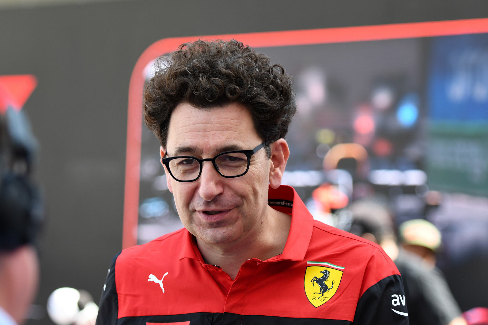 Mattia Binotto Scuderia Ferrari; Formel 1 Monaco am 28.05.2022