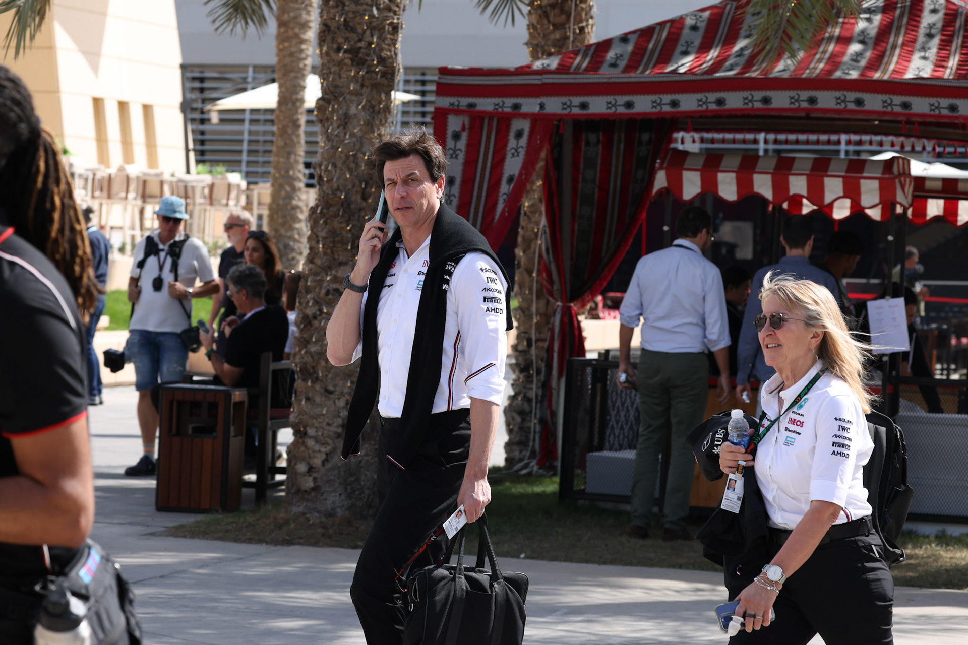 Toto Wolff, Teamchef Mercedes-AMG Petronas F1 Team; Formel 1 GP Bahrain. Samstag 02.03.2024