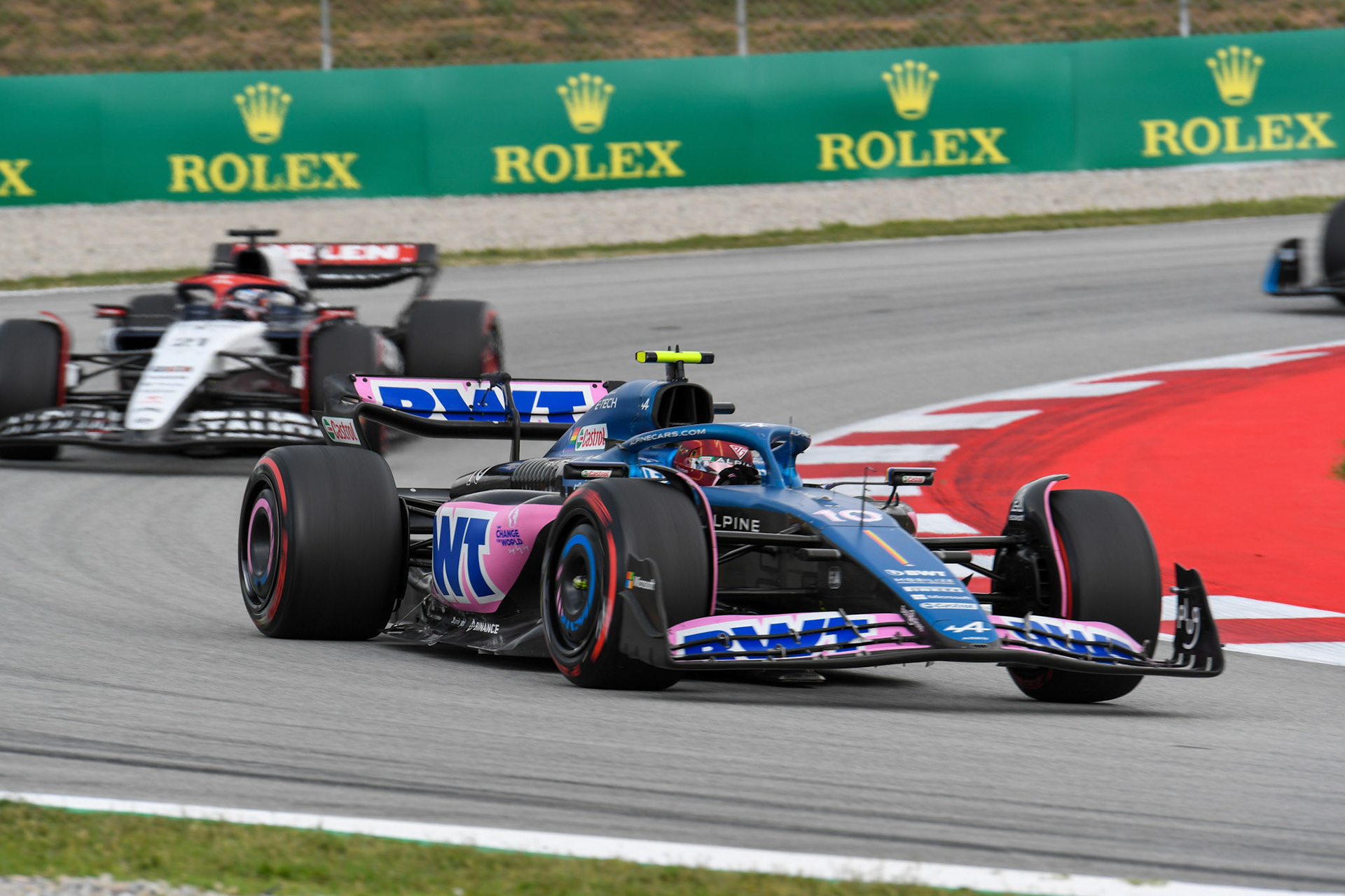 Pierre Gasly (FRA) Alpine F1 Team; Formel 1 GP Barcelona. Sonntag 04.06.2023