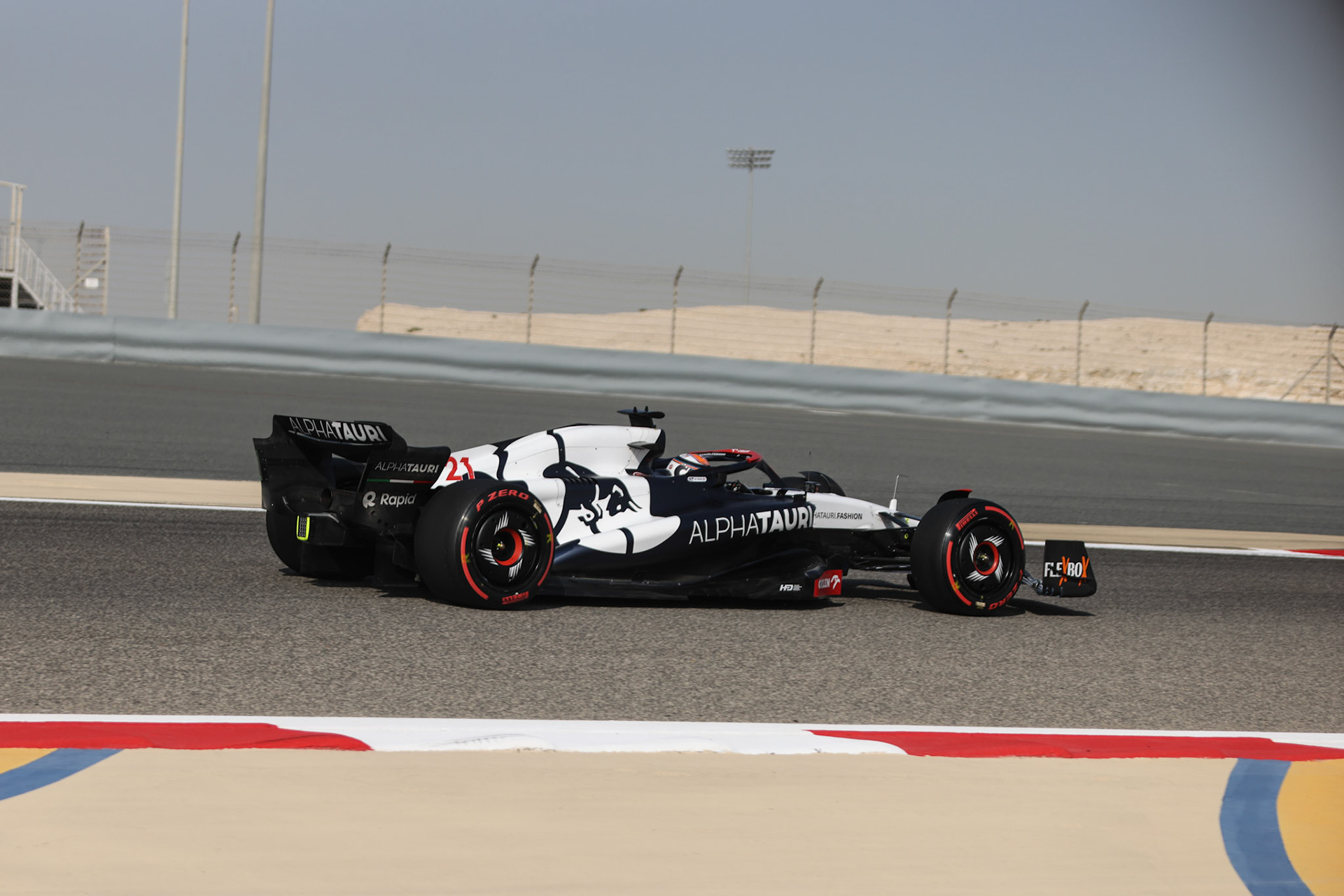 Nyck de Vries (NED) Scuderia Alpha Tauri; Formel 1 GP Bahrain. Samstag 04.03.2023