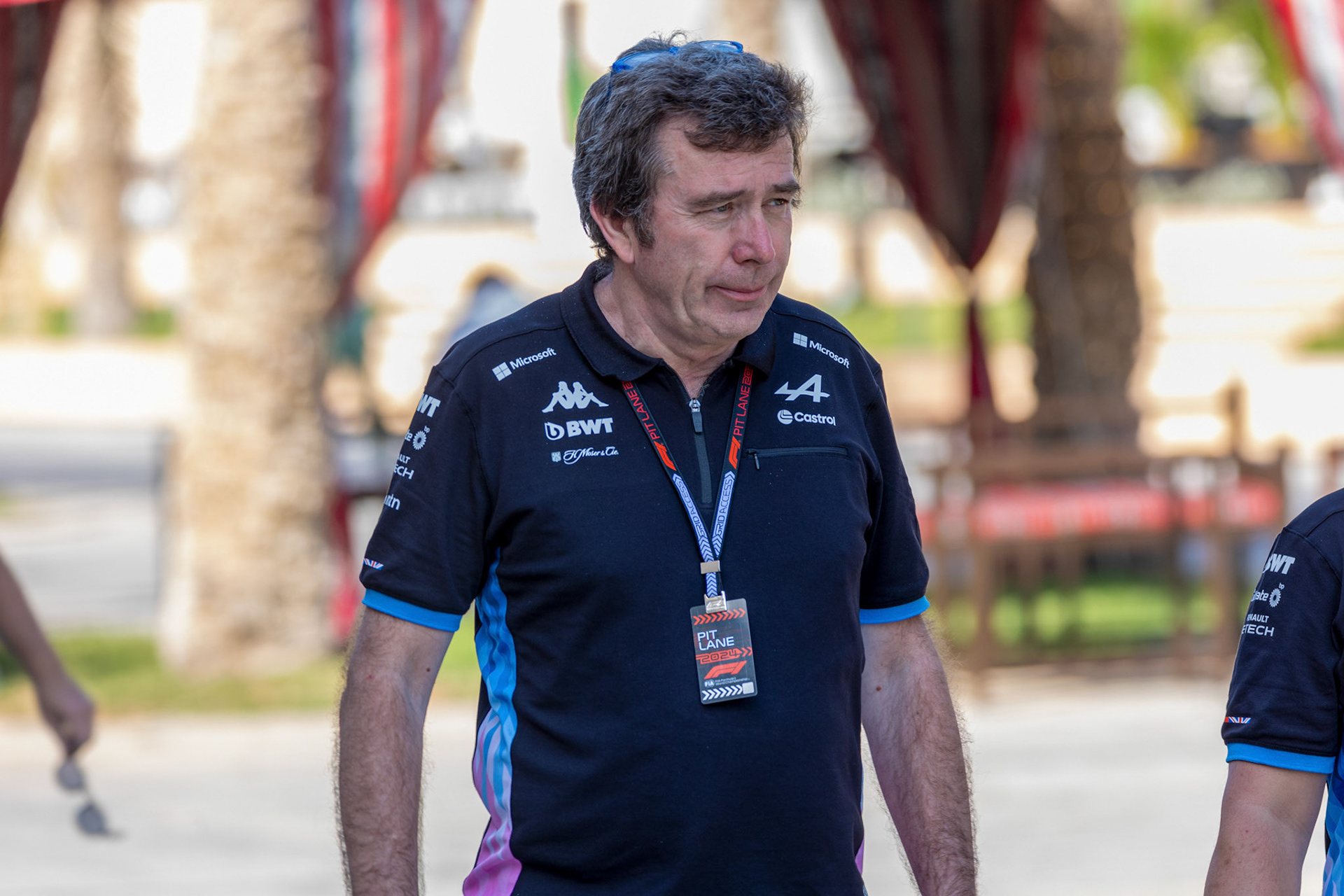 Bruno Famin, Teamchef BWT Alpine F1 Team; Formel 1 Pre-Season Tests Bahrain. Donnerstag, 22.02.2024