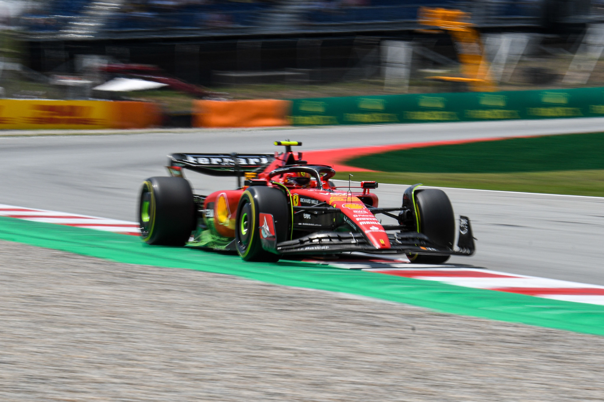 Carlos Sainz (ESP) Scuderia Ferrari; Formel 1 GP Barcelona. Freitag 02.06.2023