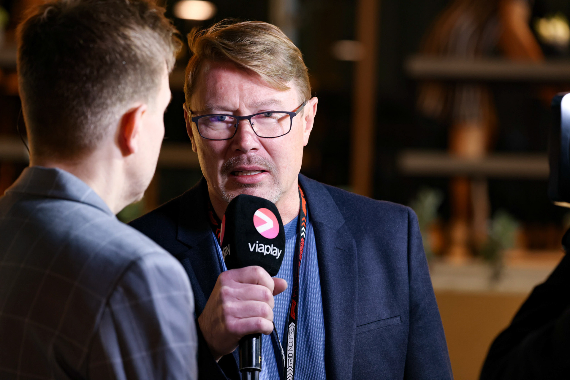 Mika Häkkinen; Formel 1 GP Bahrain. Freitag 01.03.2024