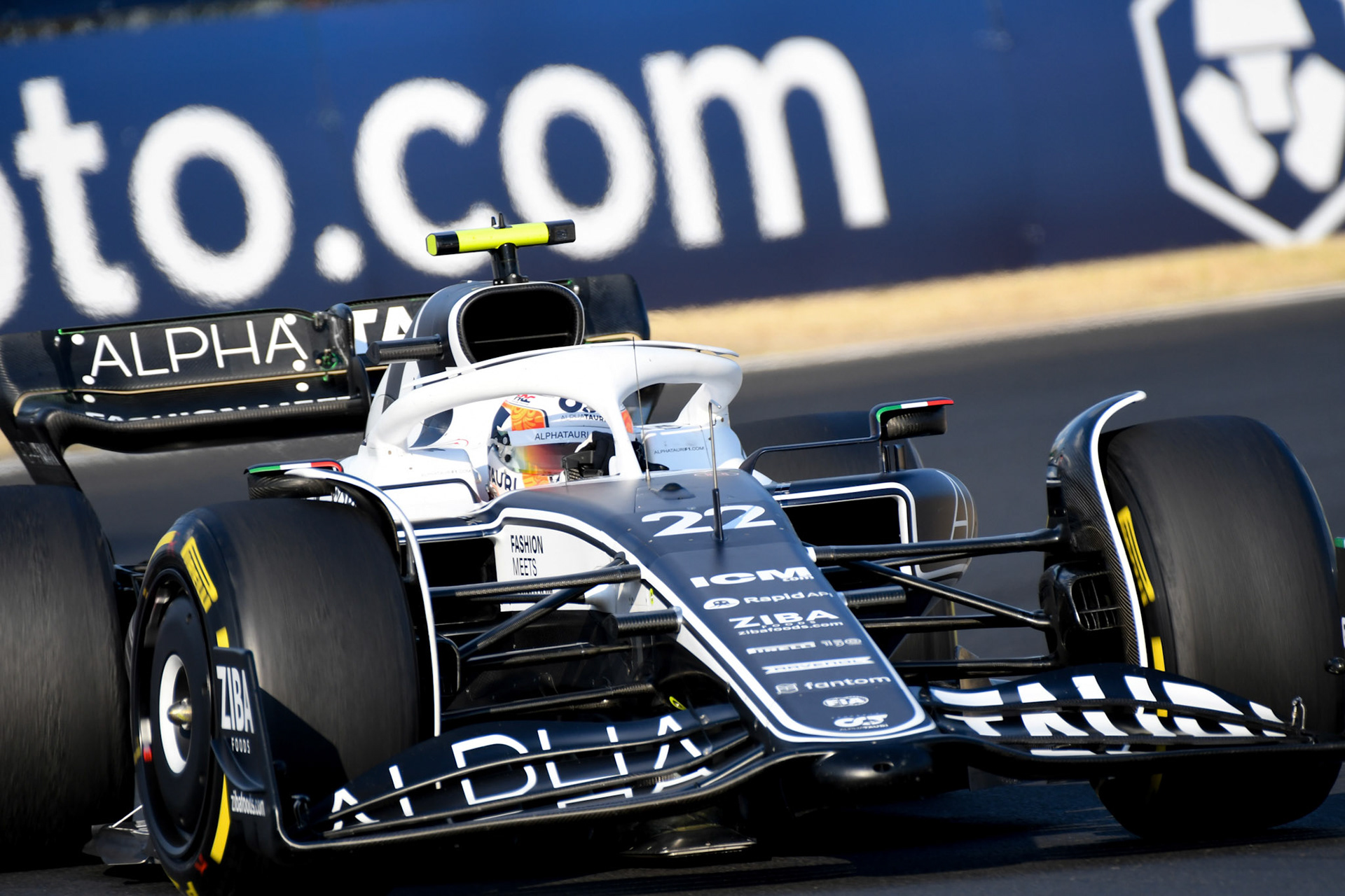 Yuki Tsunoda (JPN); Scuderia Alpha Tauri; Formel 1 Ungarn am 29.07.2022