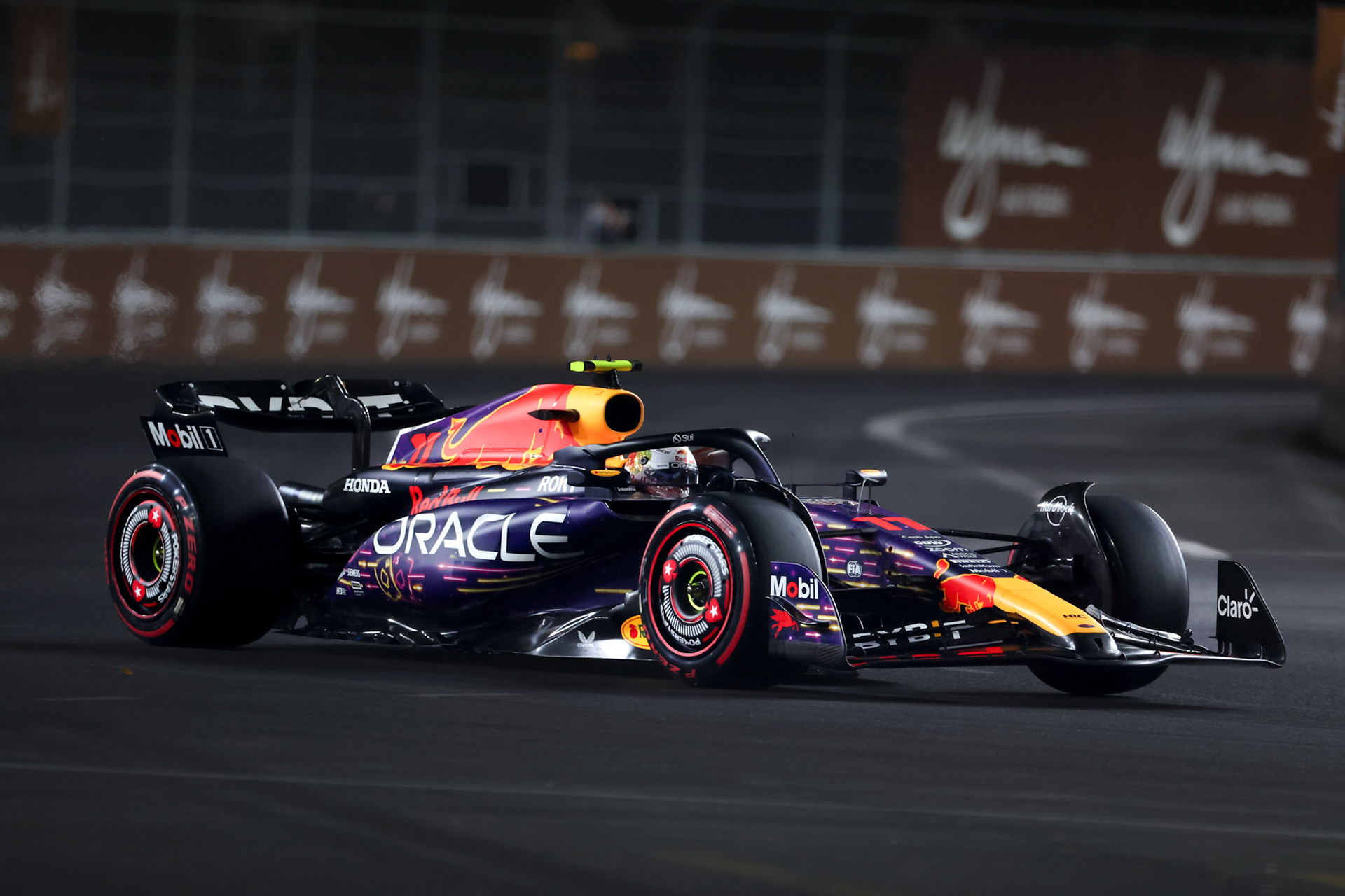 Sergio Perez (MEX) Red Bull Racing; Formel 1 GP USA Las Vegas. Samstag 18.11.2023