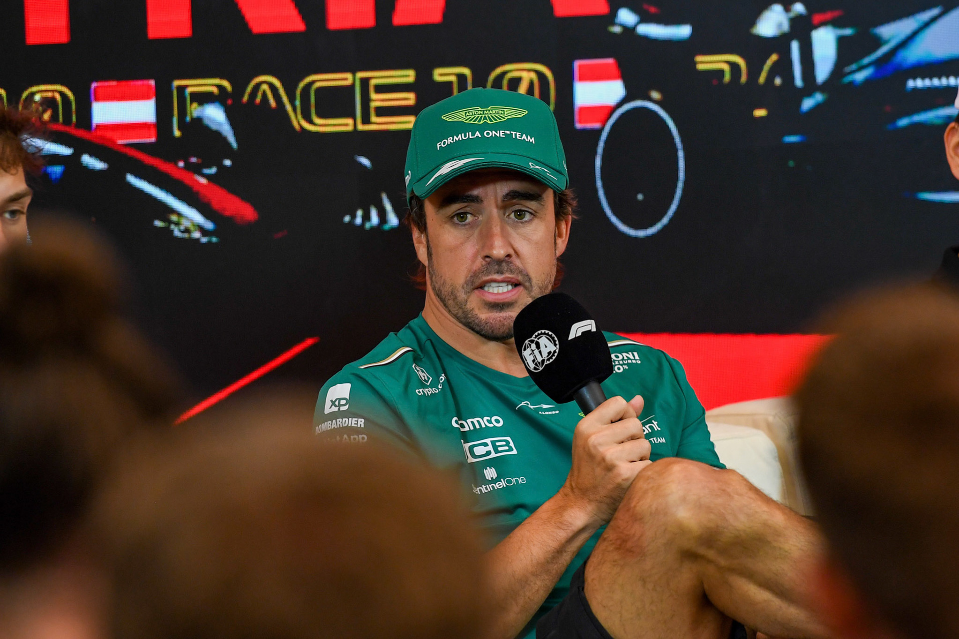 Fernando Alonso (ESP) Aston Martin Formula One Team; Formel 1 GP Austria / Österreich. Donnerstag 29.06.2023