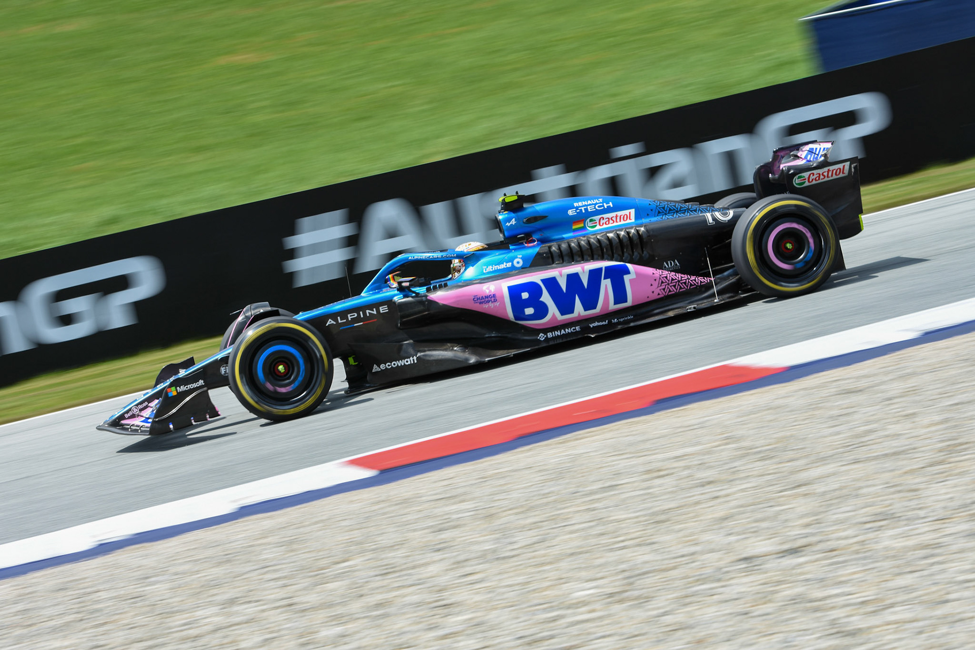 Pierre Gasly (FRA) Alpine F1 Team; Formel 1 GP Austria / Österreich. Freitag, 30.06.2023