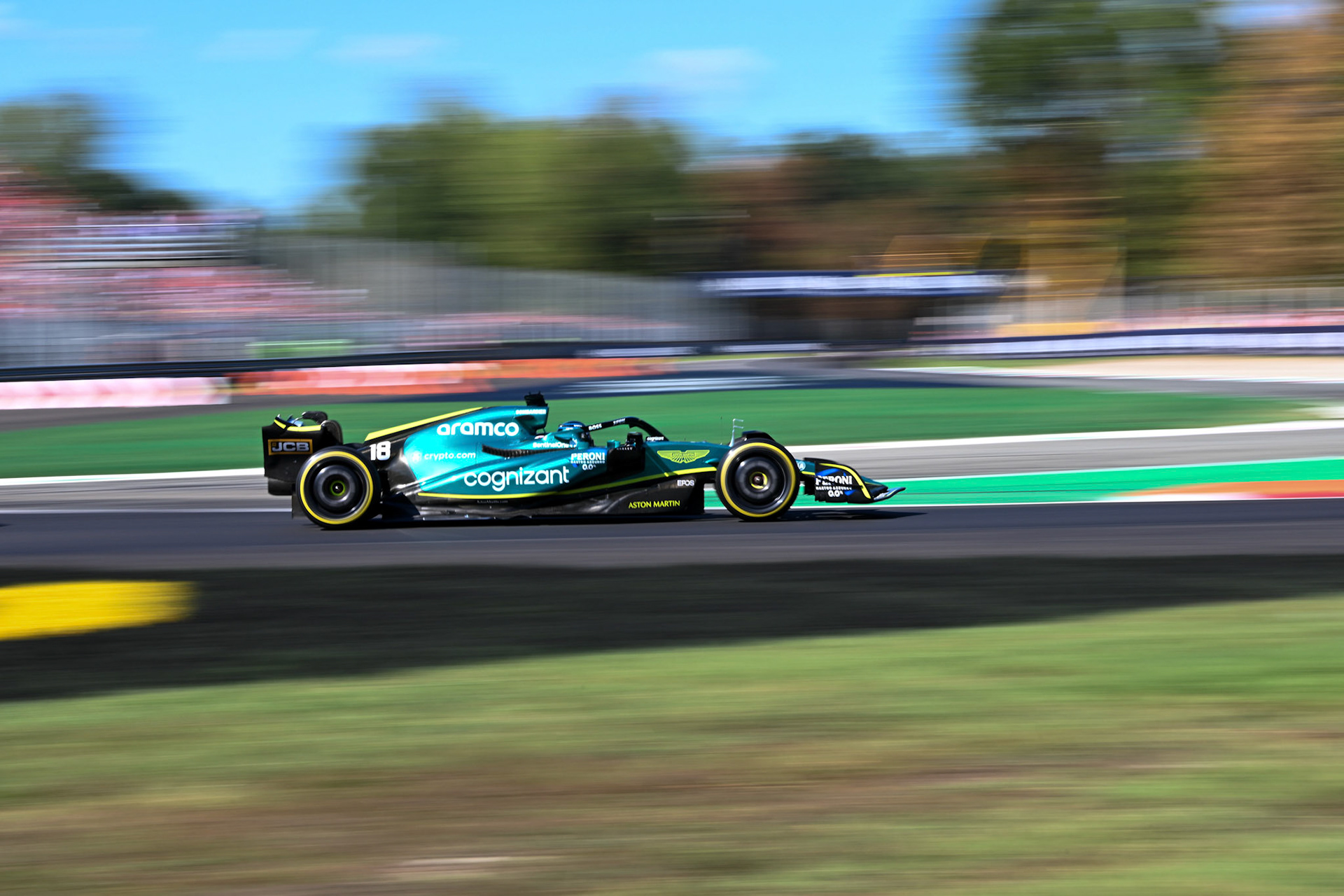 Lance Stroll (CAN) Aston Martin Cognizant Formula One Team; Formel 1 GP Italien Monza, Sonntag, 11.09.2022