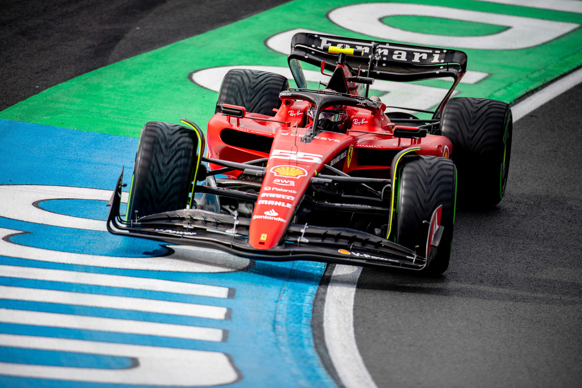 Carlos Sainz (ESP) Scuderia Ferrari; Formel 1 GP Holland / Zandvoort. Samstag, 26.08.2023