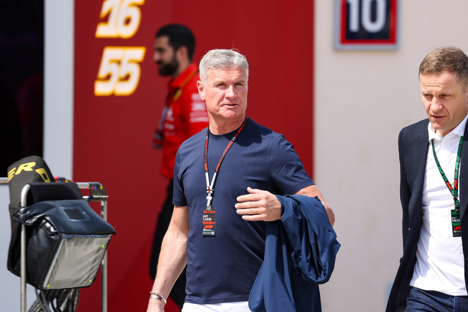 David Coulthard; Formel 1 GP Bahrain. Samstag 02.03.2024