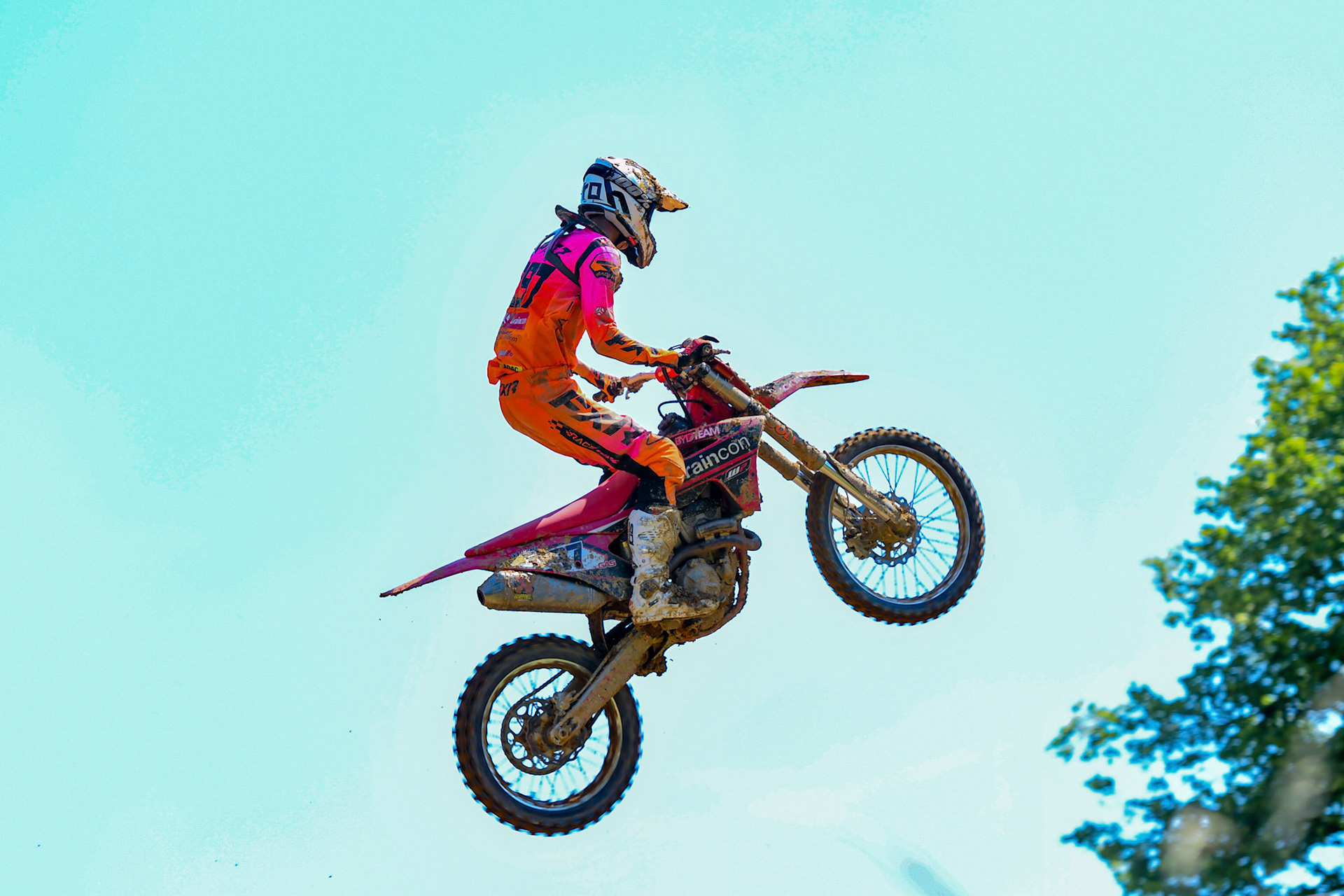 Haas Thomas, KLmotors Racing, Husqvarna;ADAC MX Masters Bielstein. Samstag 17.06.2023