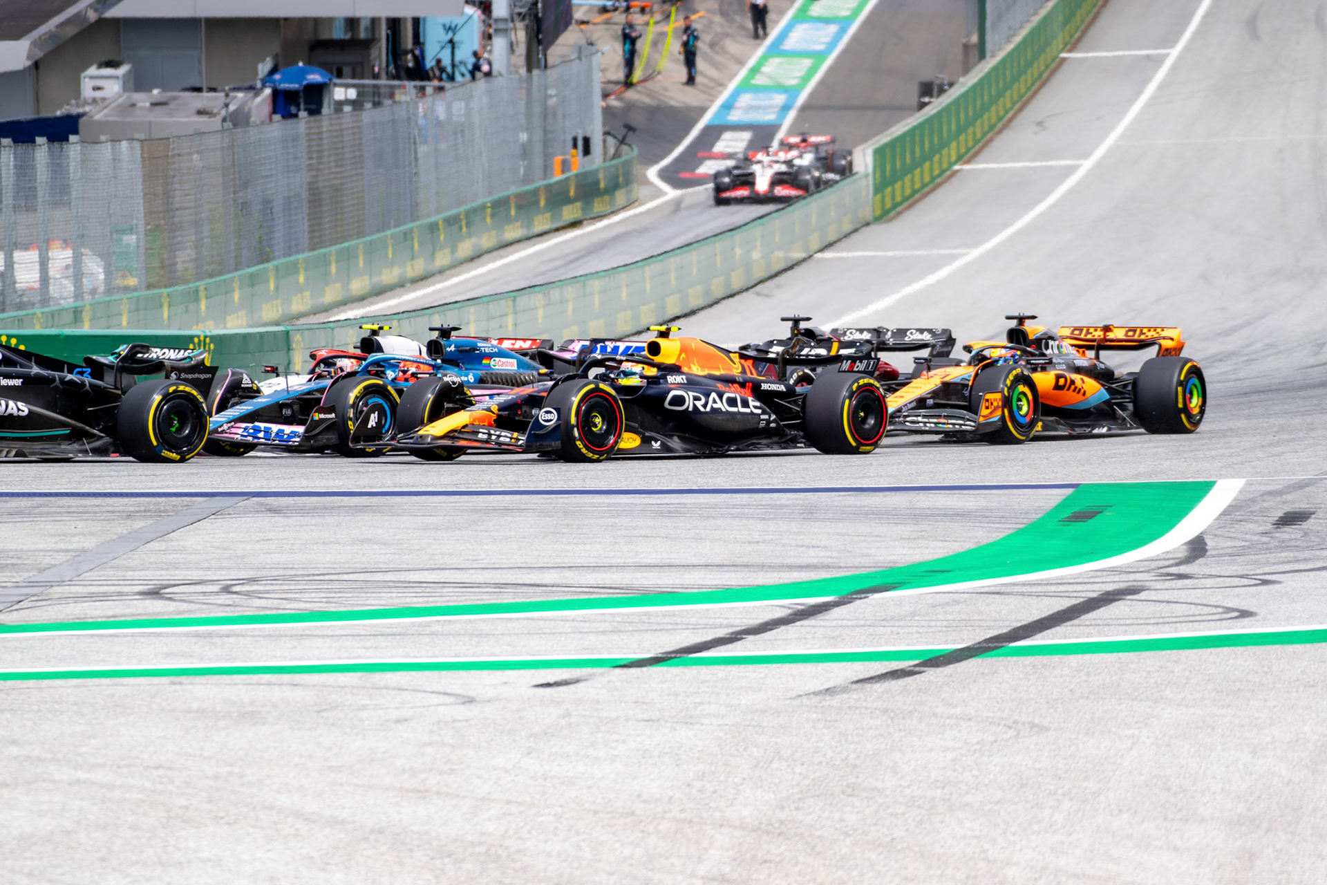 Rennstart; Formel 1 GP Austria / Österreich. Sonntag, 02.07.2023