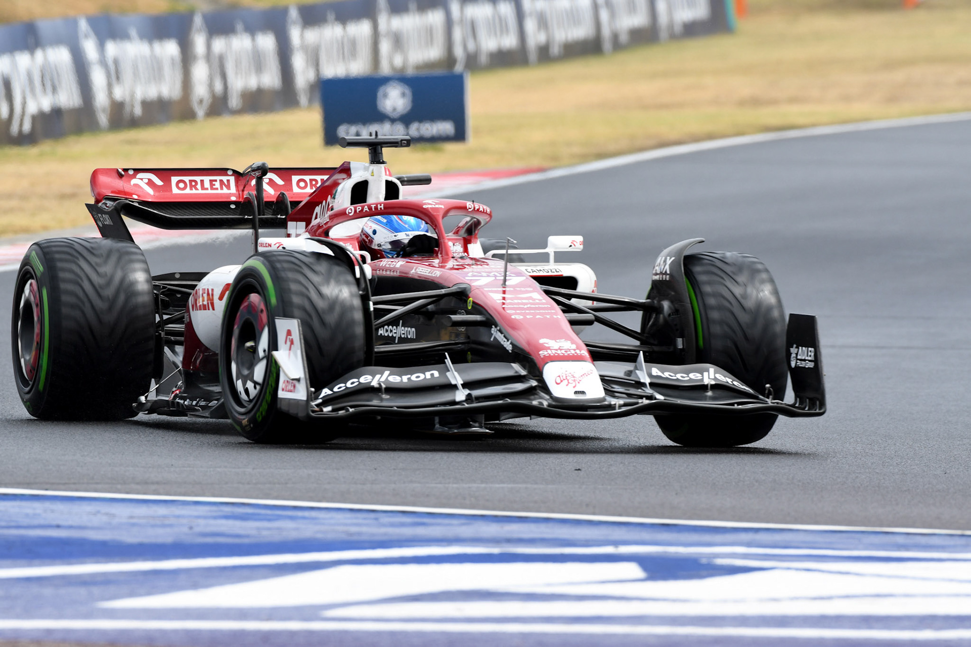 Valtteri Bottas (FIN) Alfa Romeo Racing; Formel 1 Ungarn am 30.07.2022