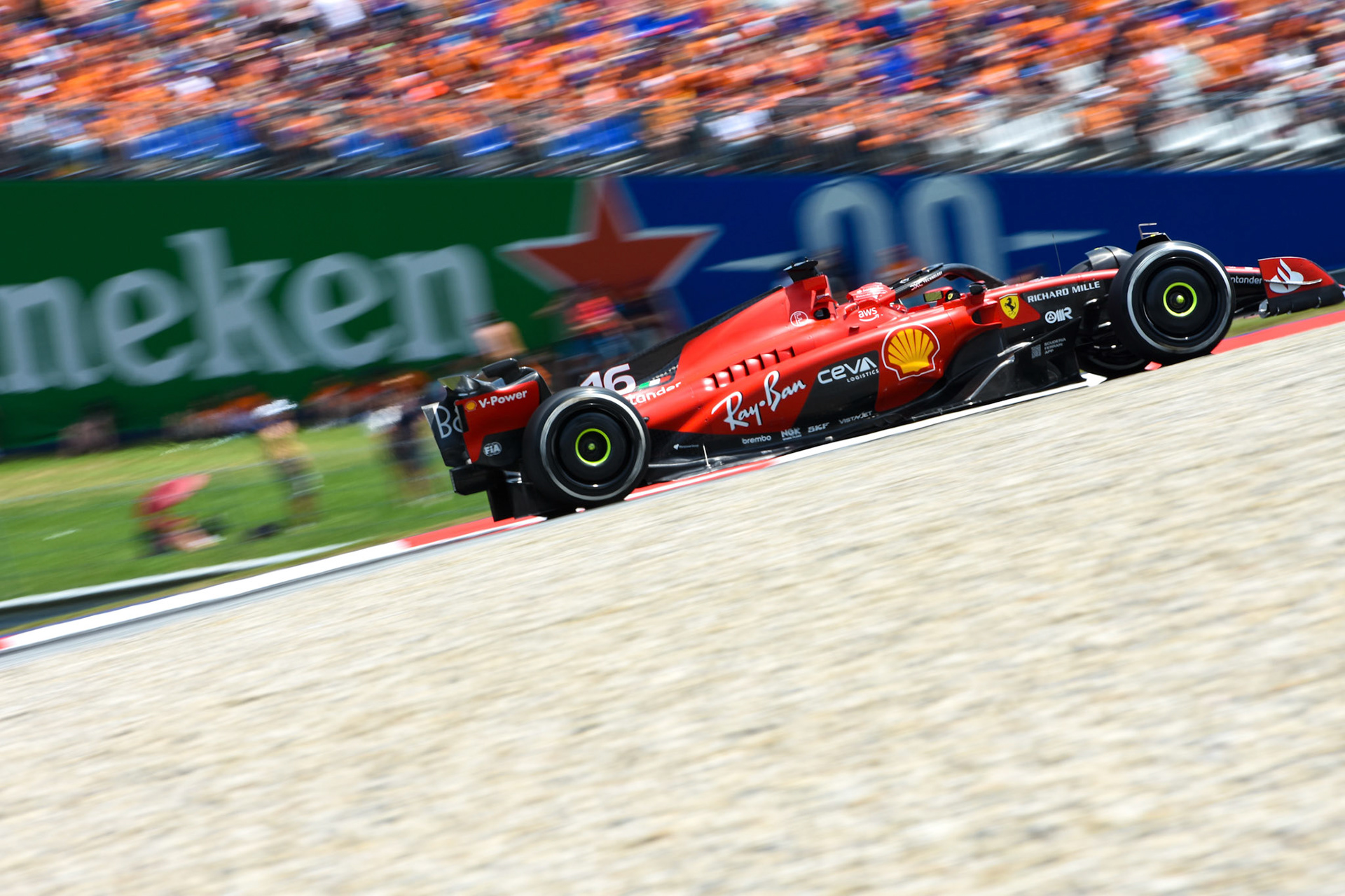 Charles Leclerc (MCO) Scuderia Ferrari;Formel 1 GP Austria / Österreich. Freitag, 30.06.2023