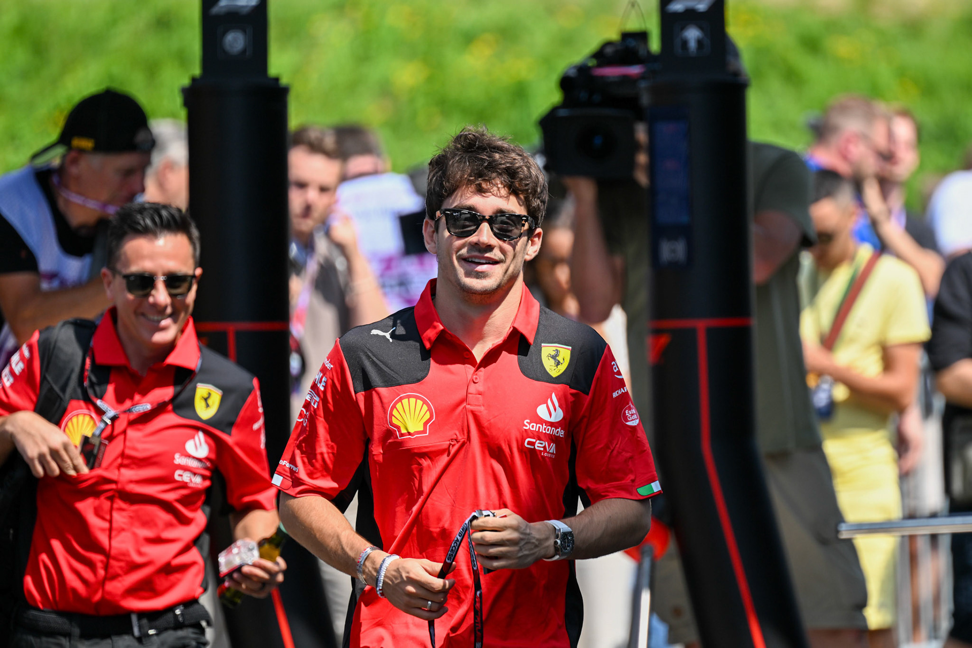 Charles Leclerc (MCO) Scuderia Ferrari;Formel 1 GP Austria / Österreich. Freitag, 30.06.2023
