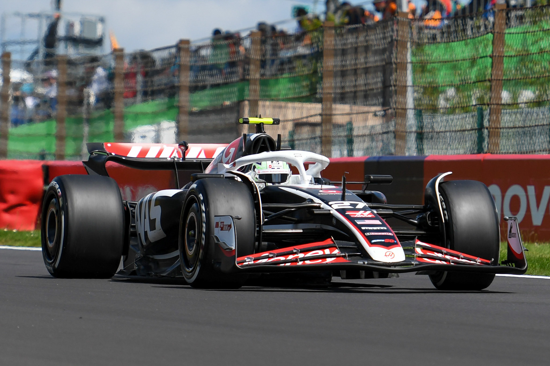 Nico Hülkenberg #27, MoneyGram Haas F1 Team;Formel 1 GP Spa / Belgien. Sonntag, 28.07.2024