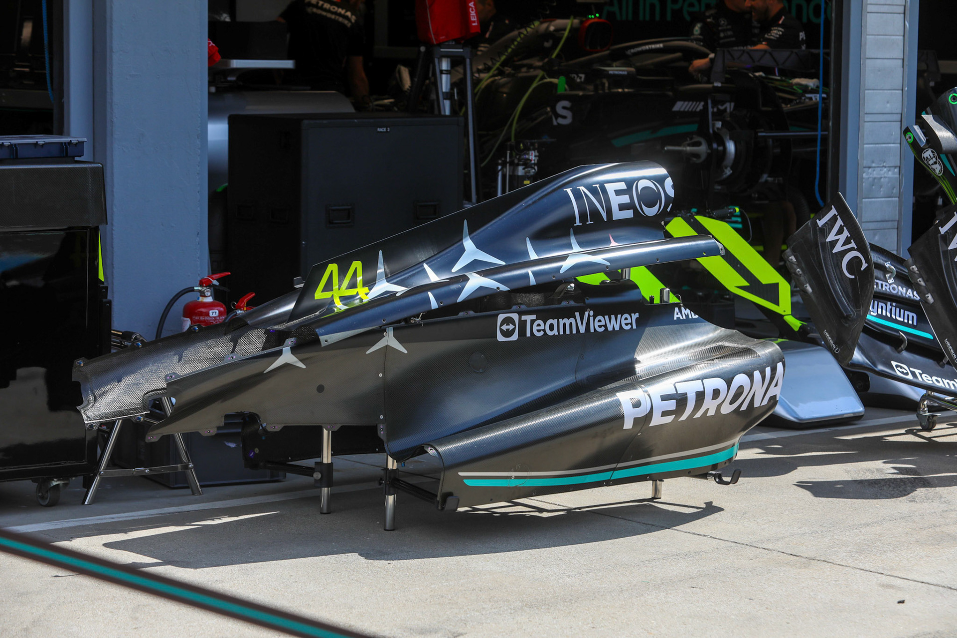 Mercedes AMG F1 Team; Formel 1 GP Budapest / Ungarn. Donnerstag, 20.07.2023