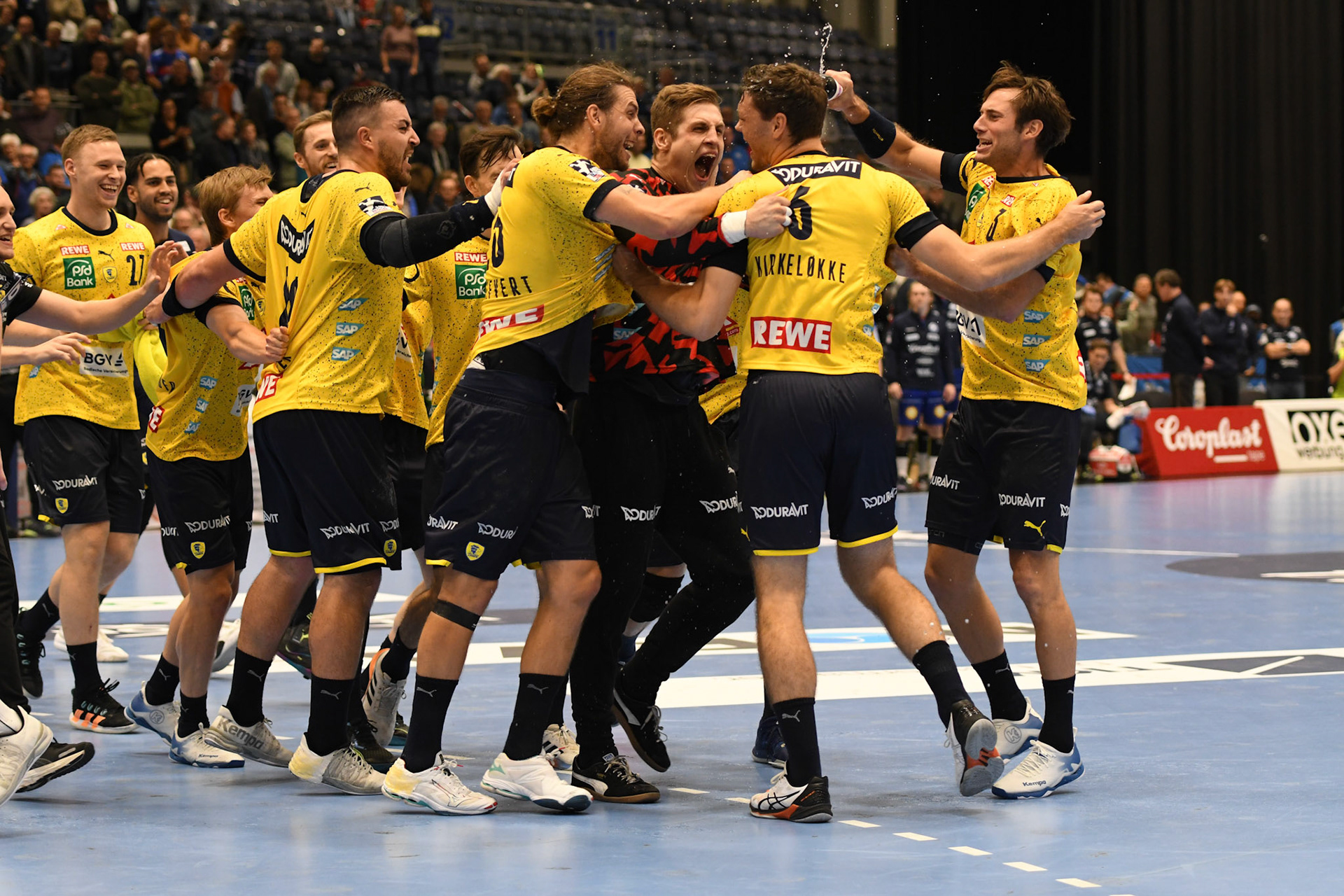 Sieger; Handball Bundesliga; BHC 06 - Rhein Neckar Loewen 29.09.2022