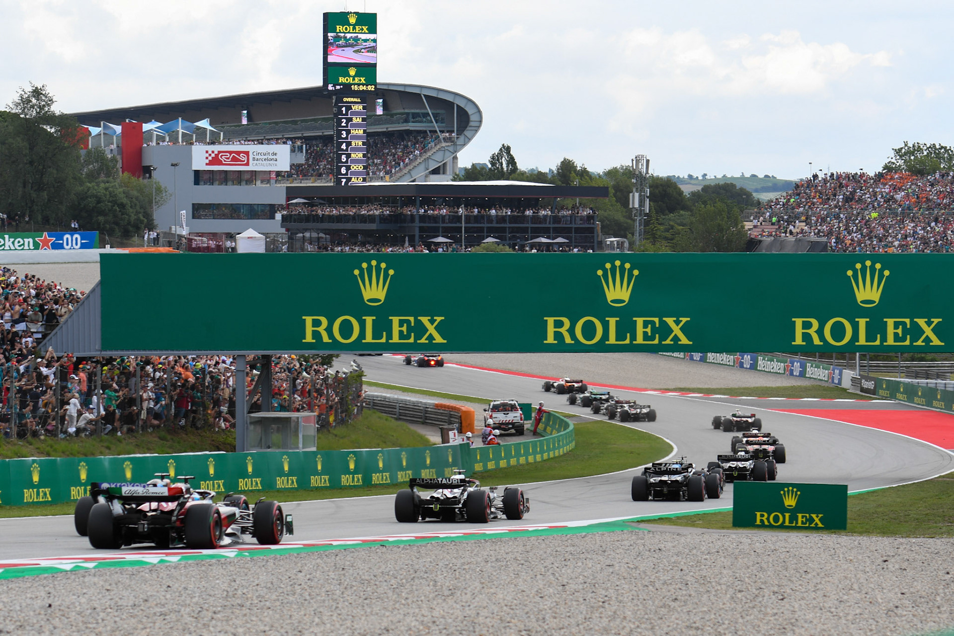 Rennstart; Formel 1 GP Barcelona. Sonntag 04.06.2023