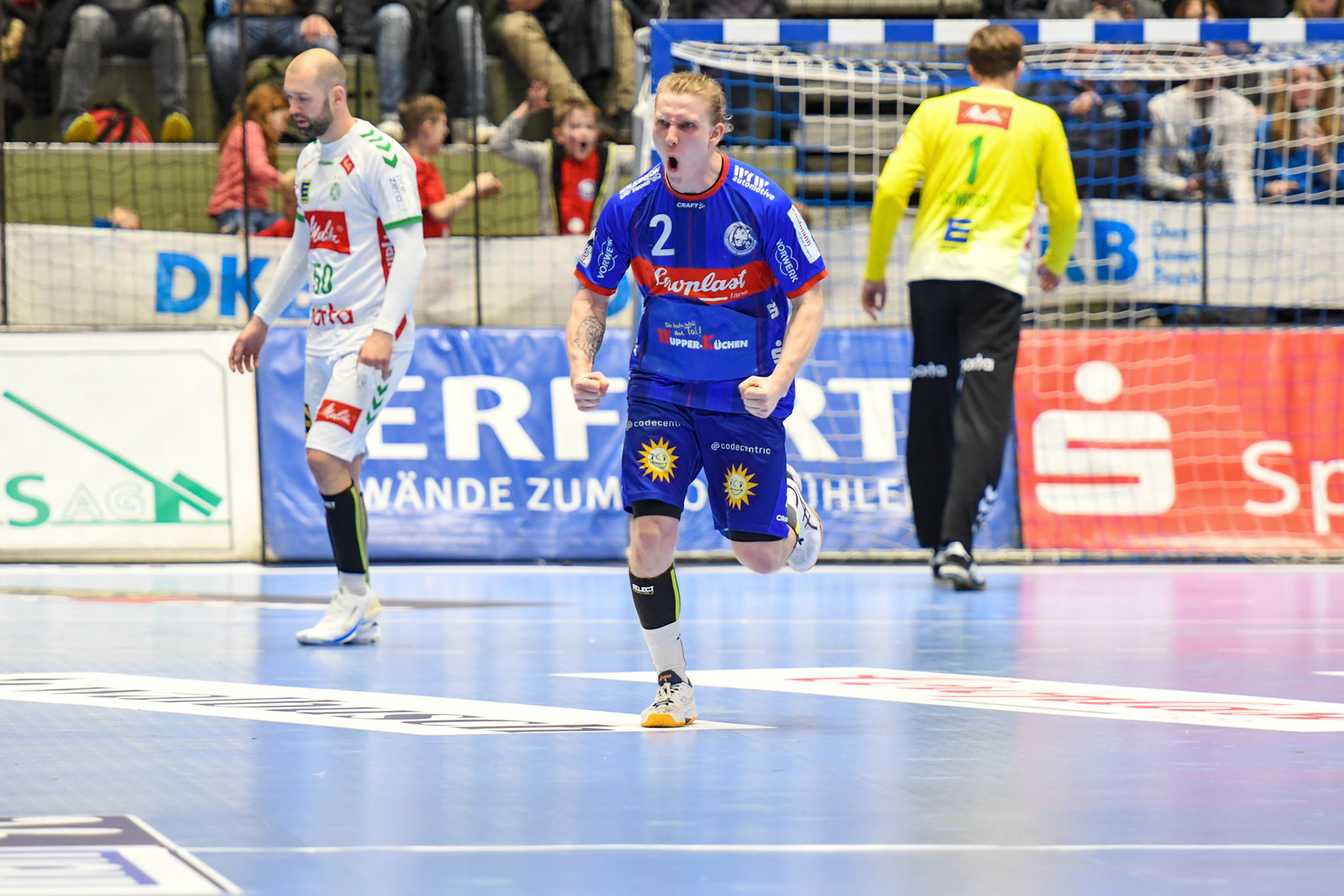 Noah Beyer; Handball Bundesliga; BHC 06 - GWD Minden 02.03.2023