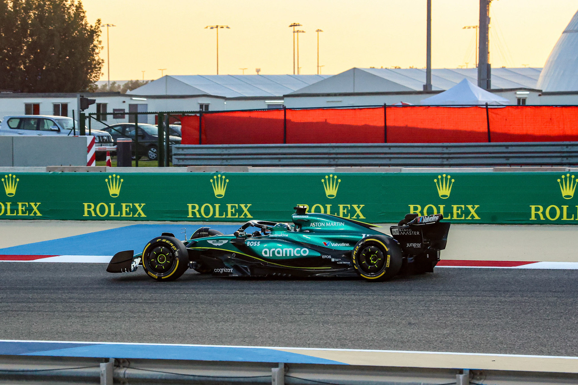 Lance Stroll #18, Aston Martin Aramco F1 Team; Formel 1 Pre-Season Tests Bahrain. Mittwoch, 21.02.2024