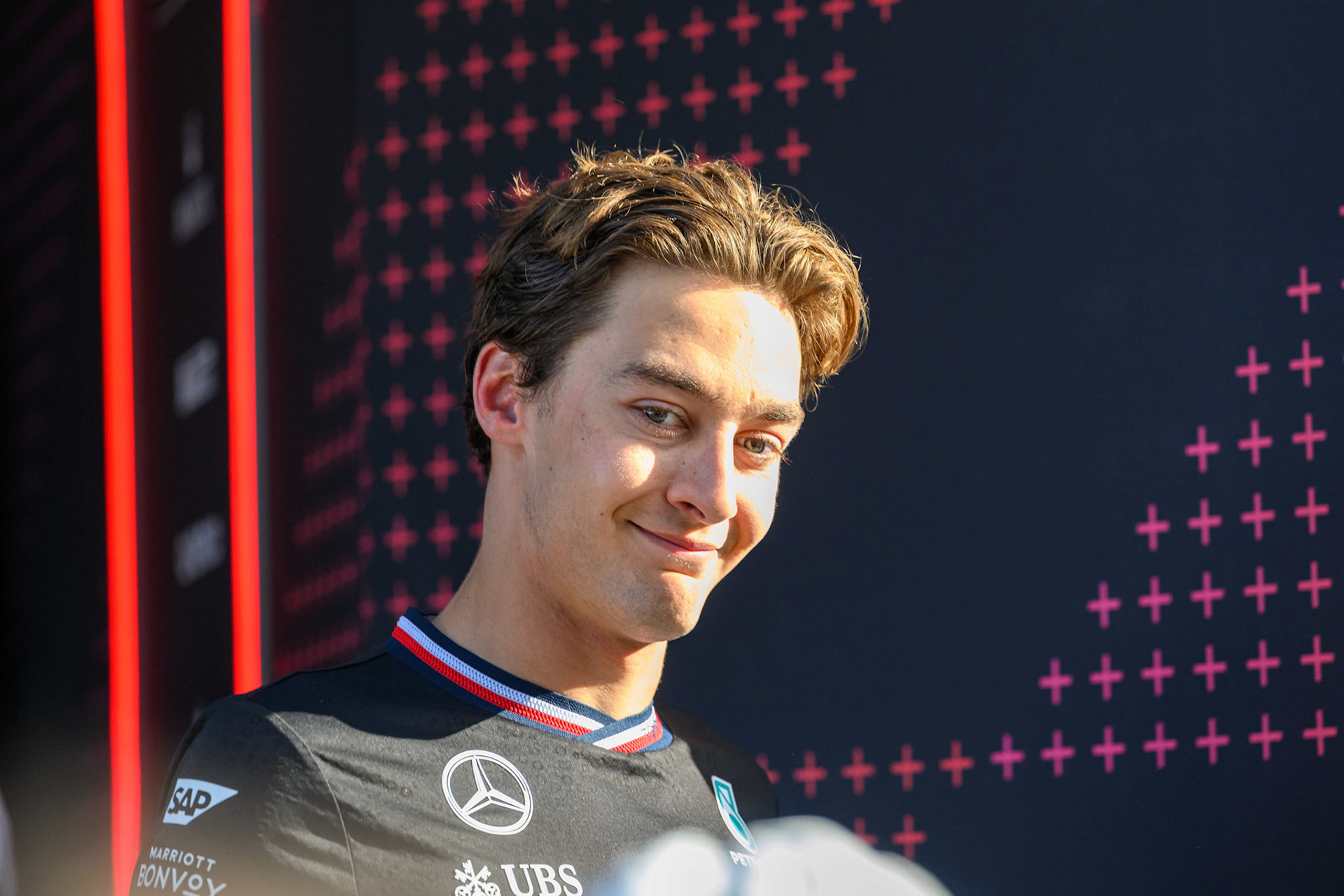 George Russell #63, Mercedes-AMG Petronas F1 Team; F1 GP Imola / Italien Freitag, 17.05.2024