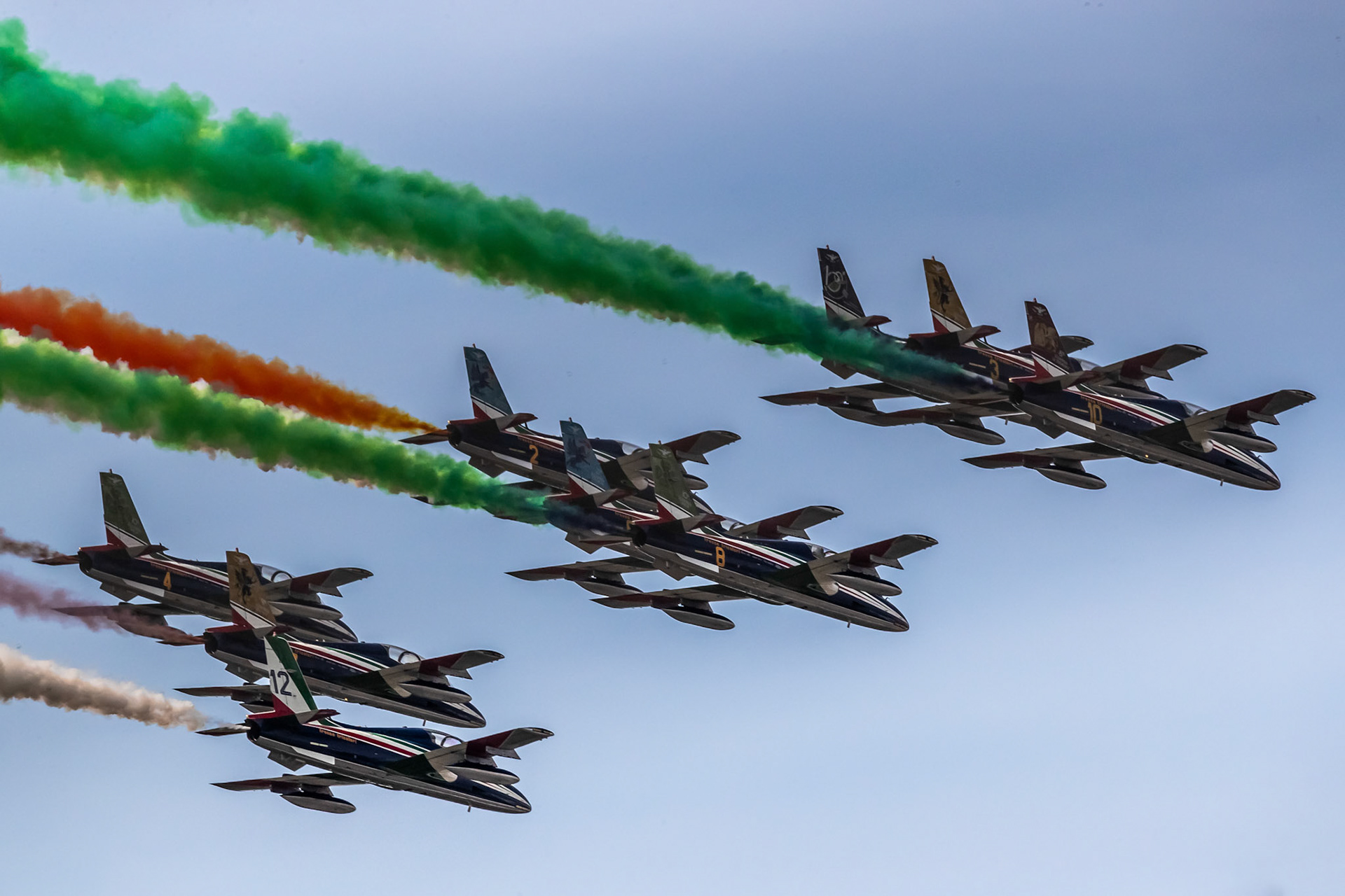 Flugshow; Formel 1 GP Italien / Monza. Sonntag, 03.09.2023