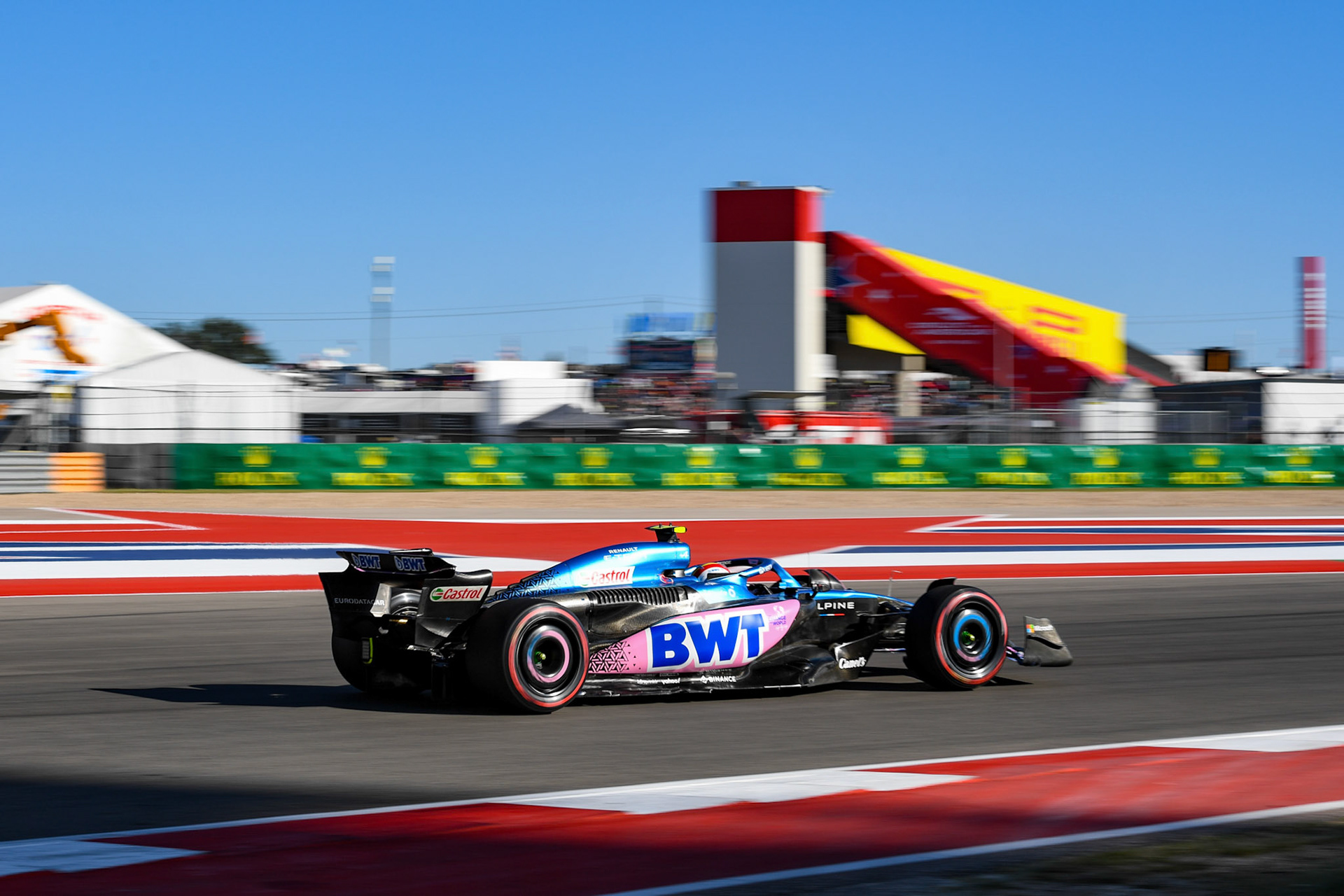 Pierre Gasly (FRA) Alpine F1 Team; Formel 1 GP USA Austin Texas. Samstag 21.10.2023