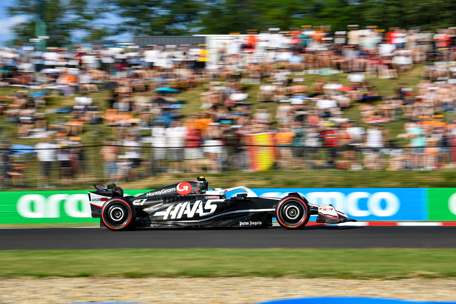 Nico Hülkenberg #27, MoneyGram Haas F1 Team;Formel 1 Budapest / Ungarn, 20.07.2024