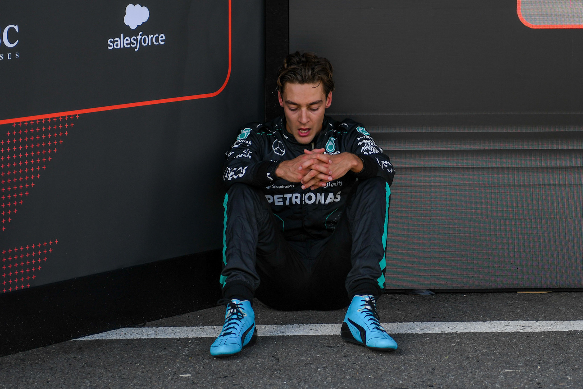 George Russell #63, Mercedes-AMG Petronas F1 Team;Formel 1 GP Spa / Belgien. Sonntag, 28.07.2024