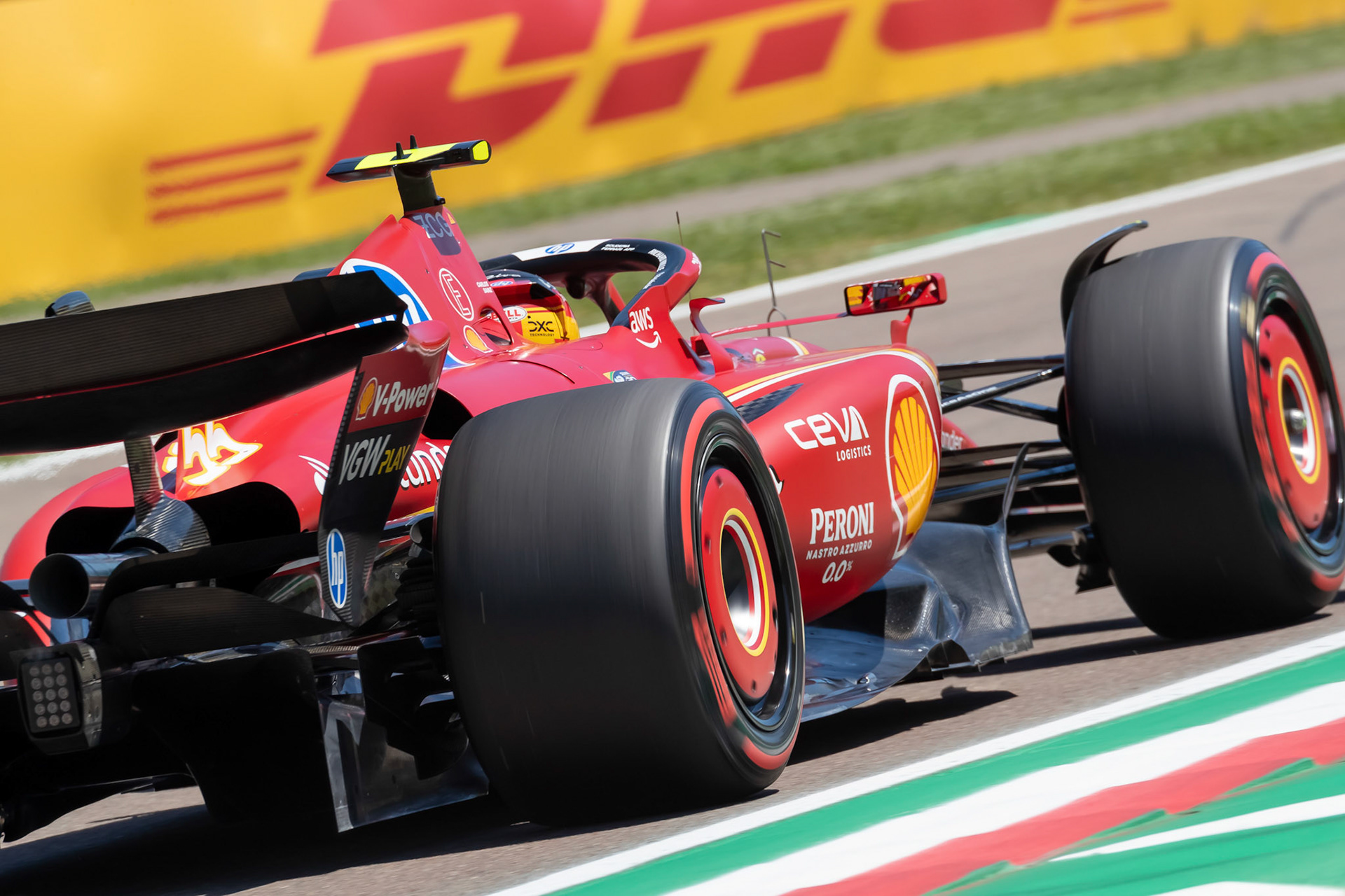 Carlos Sainz #55, Scuderia Ferrari; F1 GP Imola / Italien Samstag, 18.05.2024