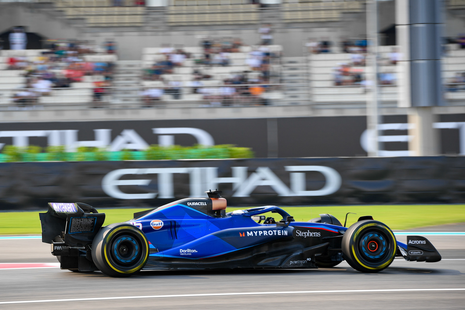 Zak O’ Sullivan, Williams Racing; Formel 1 GP Abu Dhabi. Freitag 24.11.2023