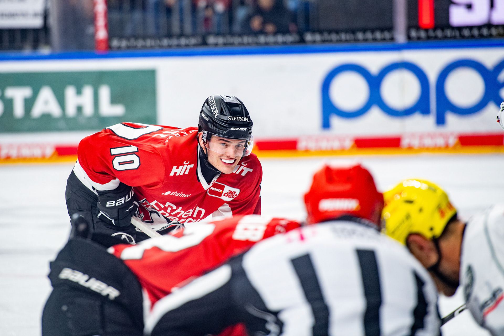 Justin Schütz; DEL Kölner Haie - Frankfurter Löwen, 16.02.2024