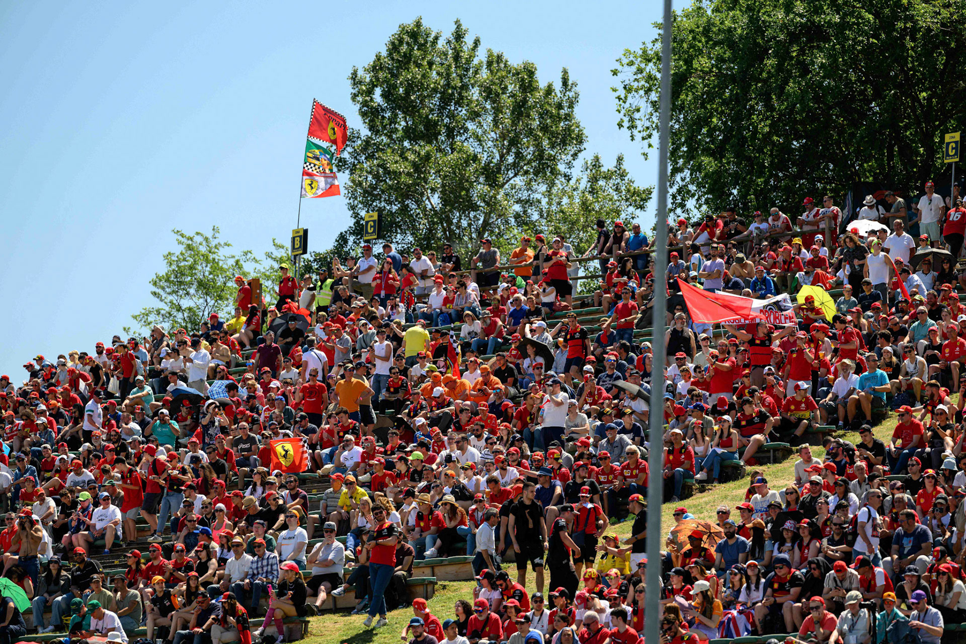 Tifosi; F1 GP Imola / Italien Samstag, 18.05.2024