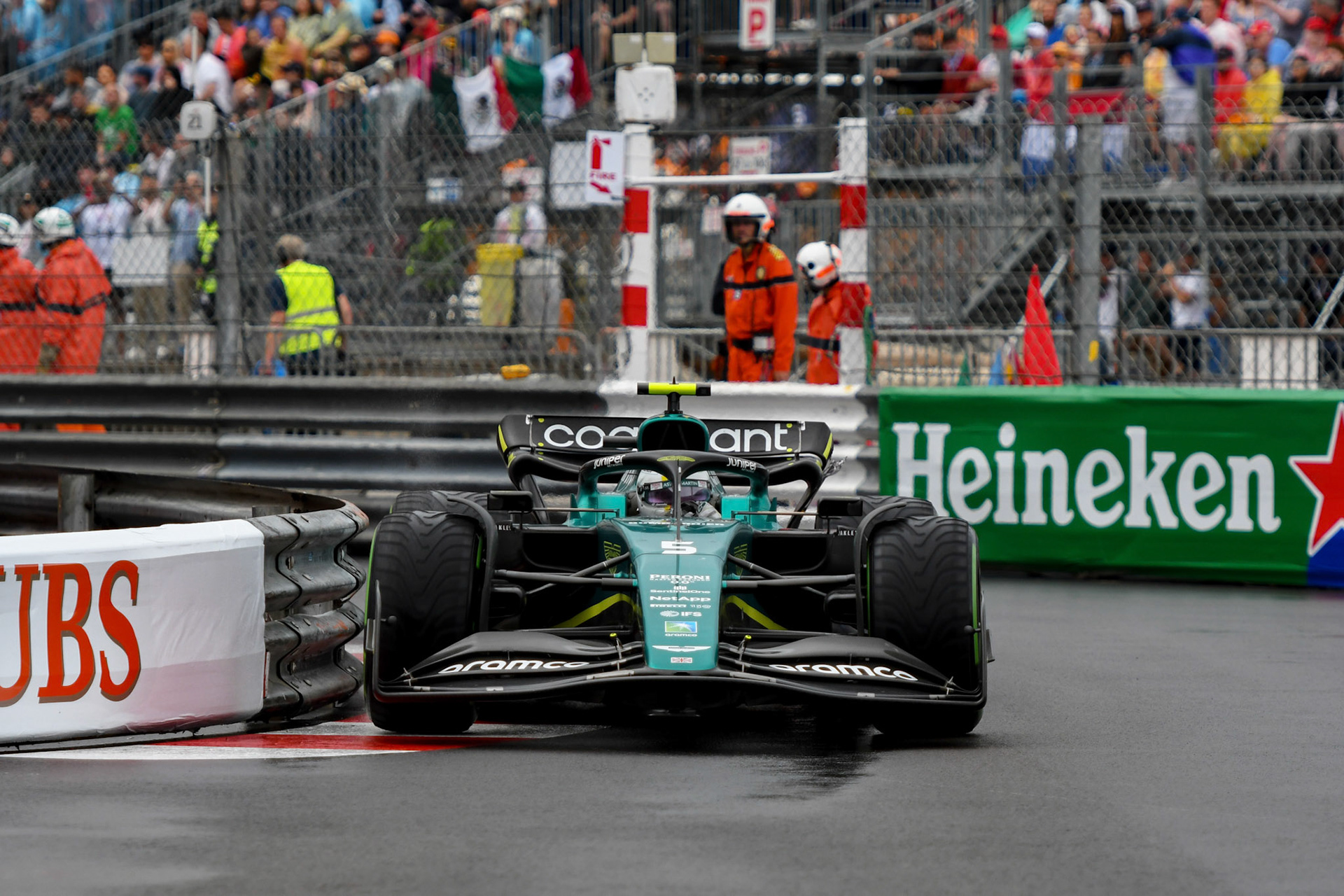 Sebastian Vettel (Ger) Aston Martin Cognizant Formula One Team; Formel 1 Monaco am 29.05.2022