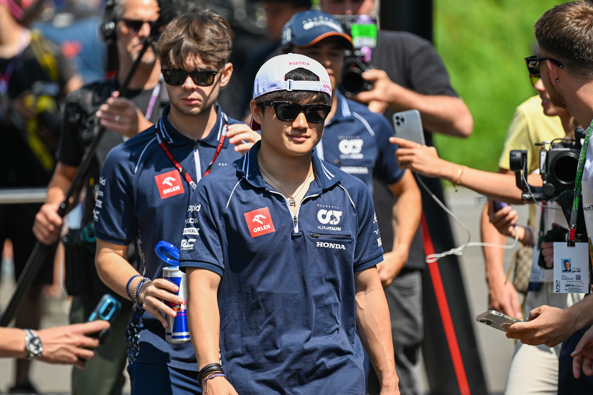 Yuki Tsunoda (JPN) Scuderia Alpha Tauri;Formel 1 GP Austria / Österreich. Freitag, 30.06.2023