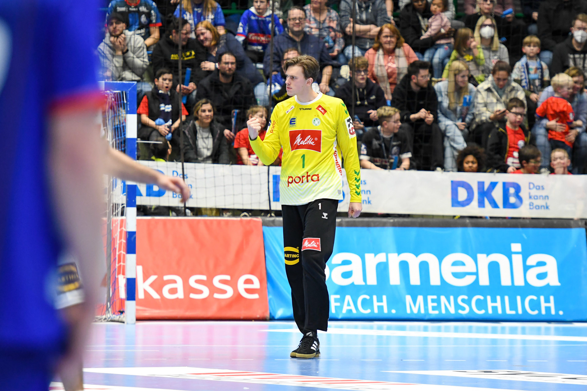 Malte Semisch; Handball Bundesliga; BHC 06 - GWD Minden 02.03.2023
