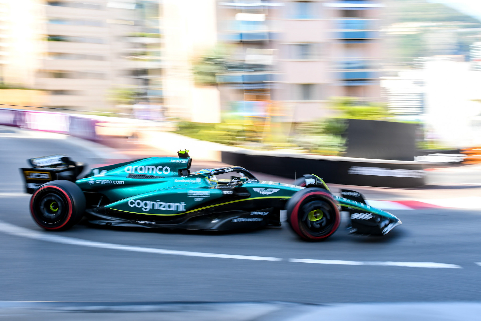 Fernando Alonso (ESP) Aston Martin Formula One Team; Formel 1 GP Monaco. Freitag 26.05.2023