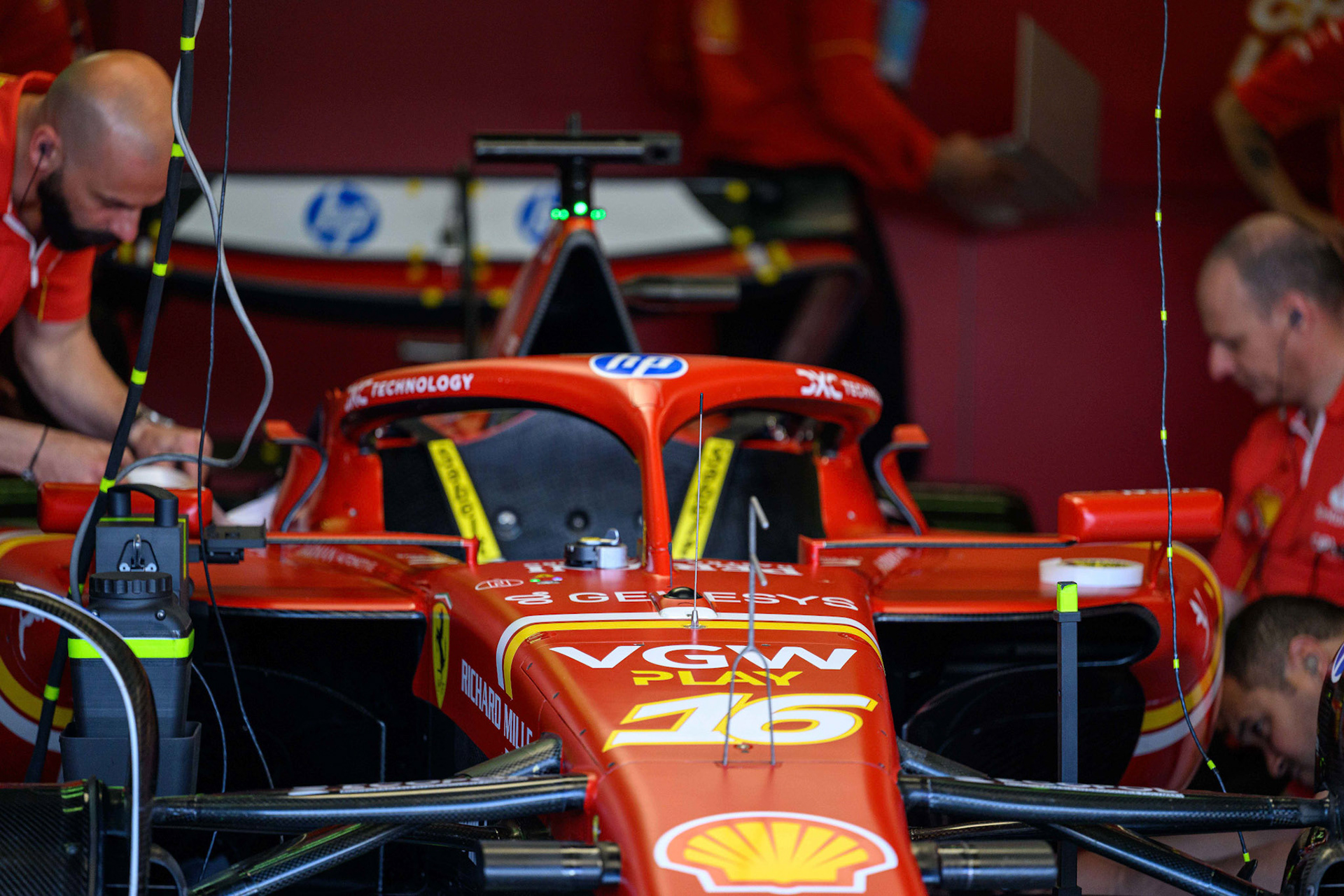 Charles Leclerc #16, Scuderia Ferrari; F1 GP Imola / Italien Freitag, 17.05.2024