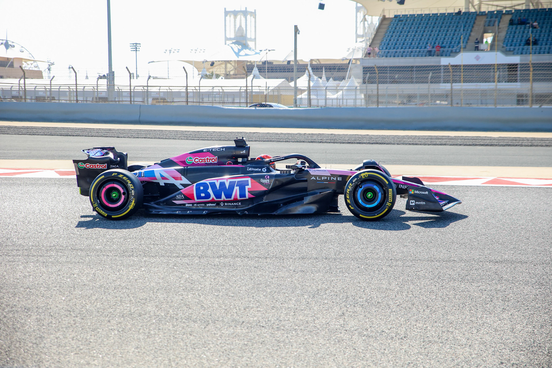 Esteban Ocon #31, BWT Alpine F1 Team; Formel 1 GP Bahrain. Donnerstag 29.02.2024