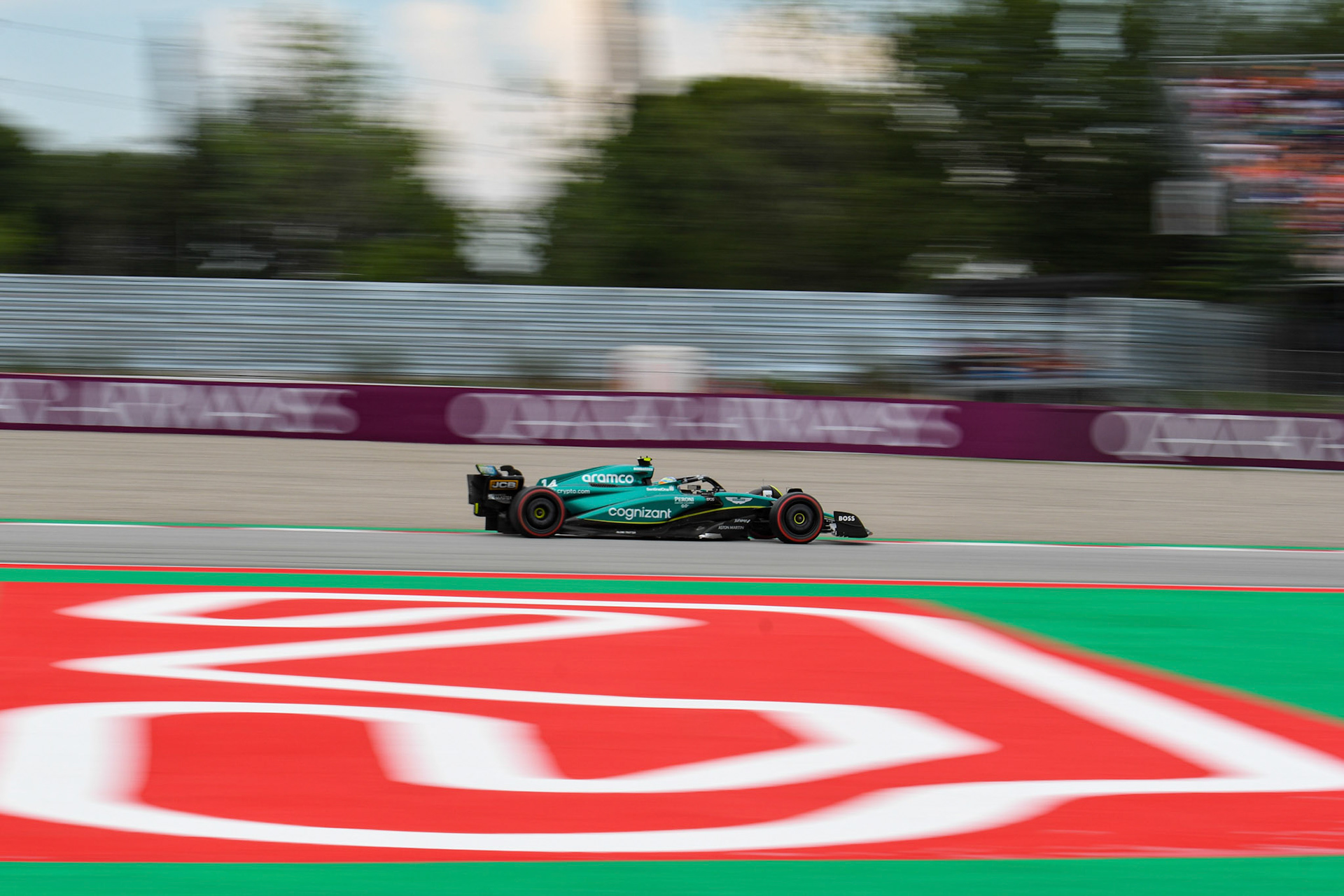 Fernando Alonso (ESP) Aston Martin Formula One Team; Formel 1 GP Barcelona. Samstag 03.06.2023