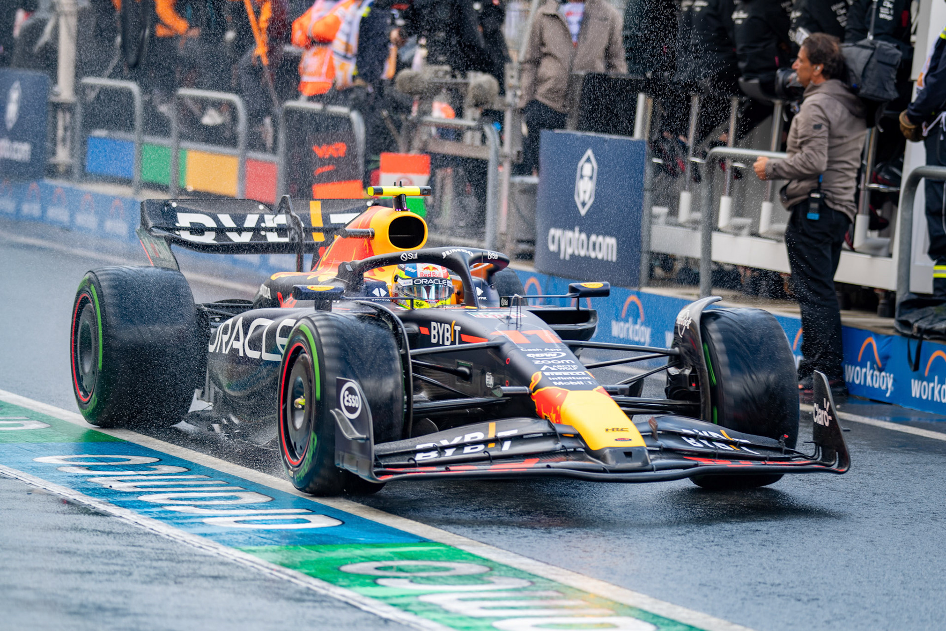 Sergio Perez (MEX) Red Bull Racing; Formel 1 GP Holland / Zandvoort. Samstag, 26.08.2023