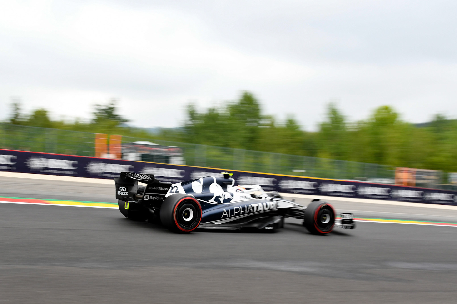 Yuki Tsunoda (JPN); Scuderia Alpha Tauri; Formel 1 GP Belgien. Samstag, 27.08.2022
