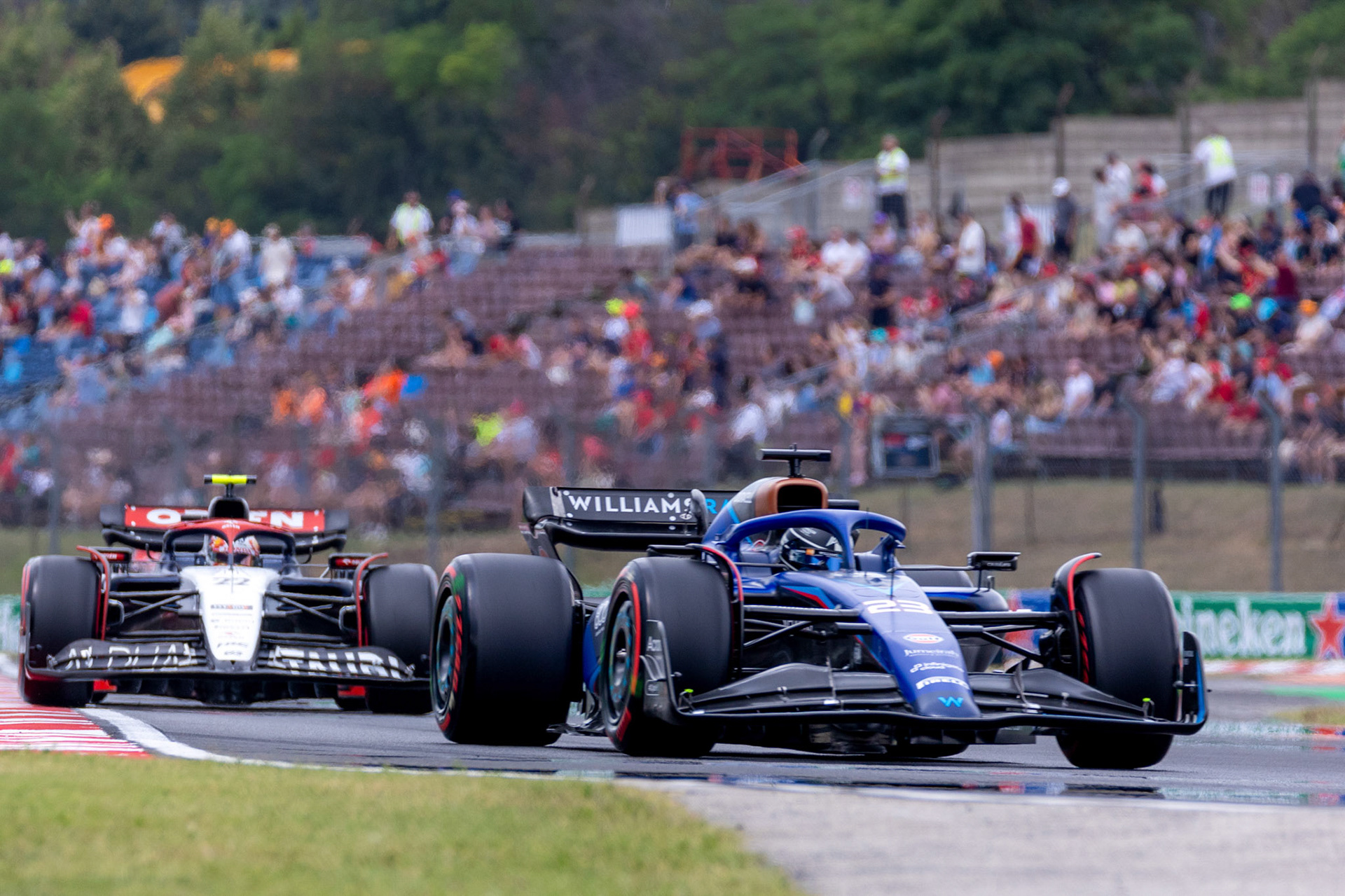 Alexander Albon (THA) Williams Racing;Formel 1 GP Budapest / Ungarn. Feitag, 21.07.2023